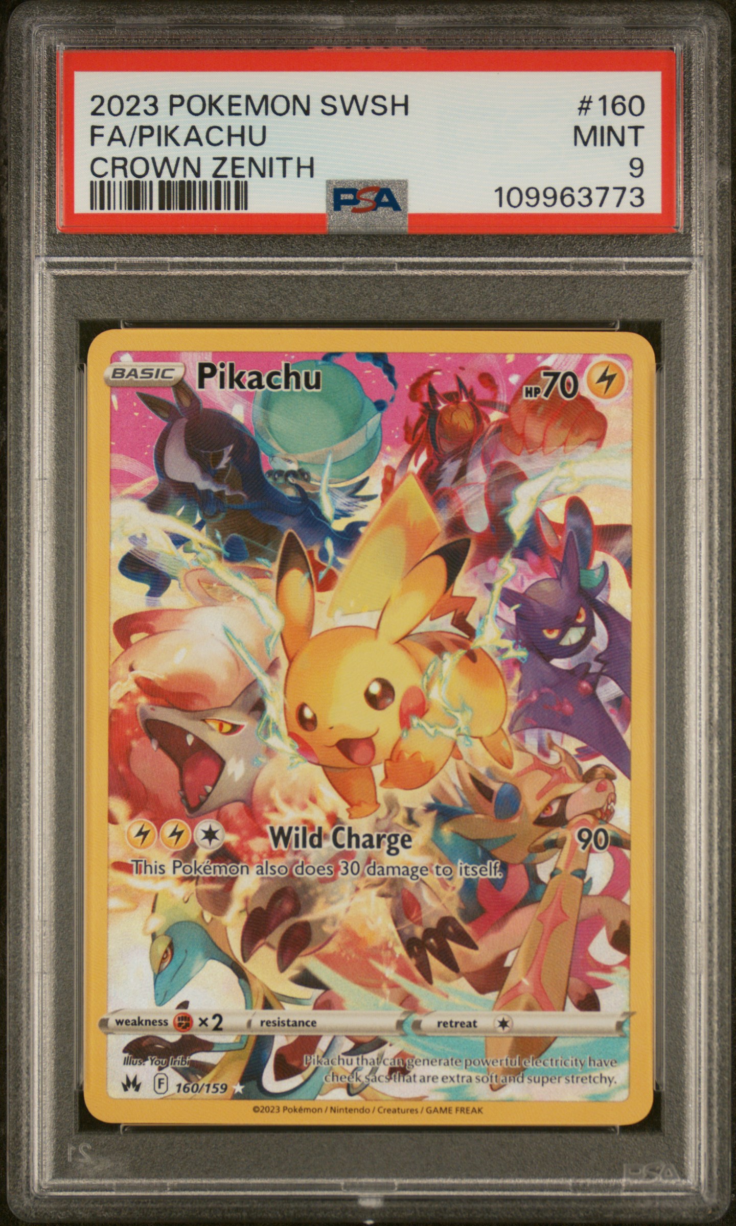 Full Art/Pikachu card artwork