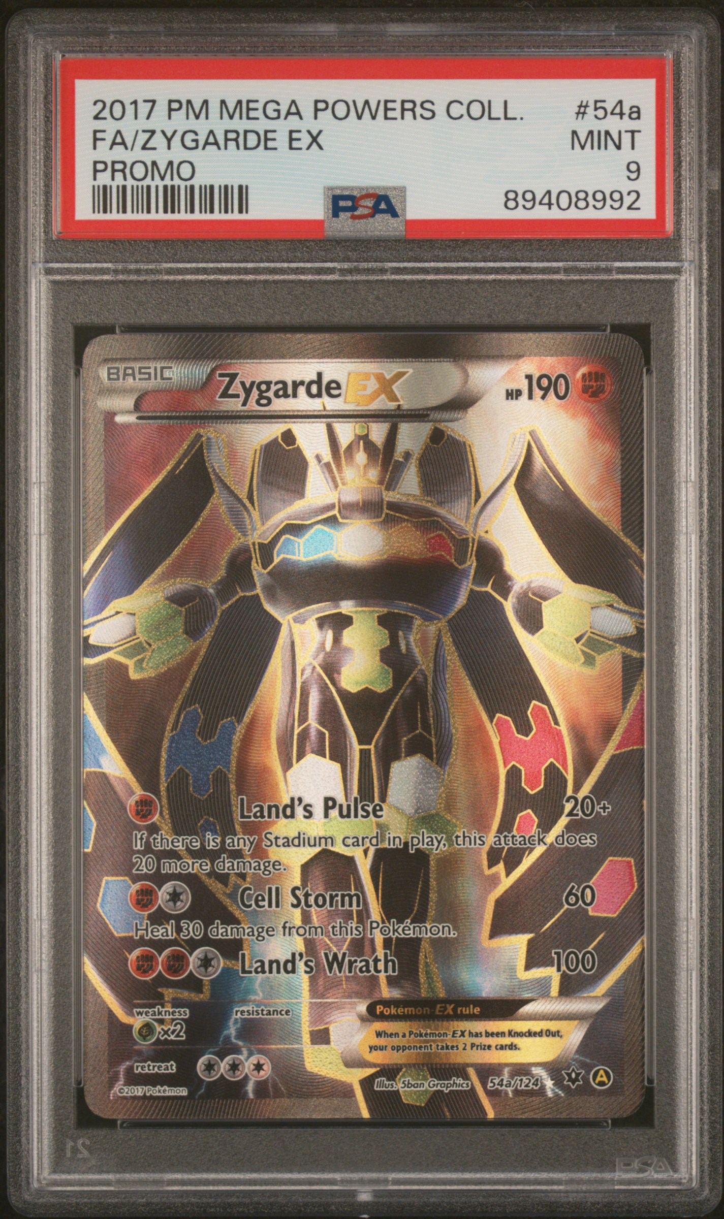 Full Art/Zygarde EX card artwork