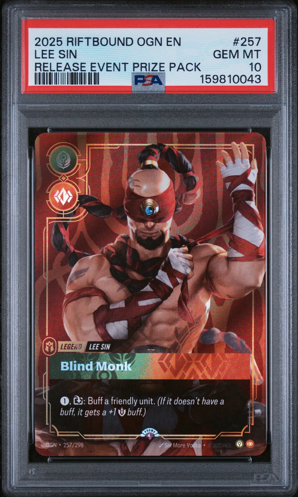 Lee Sin - Blind Monk card artwork