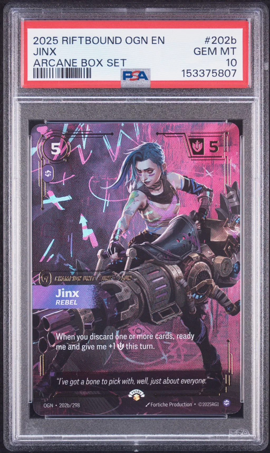 Jinx - Rebel card artwork