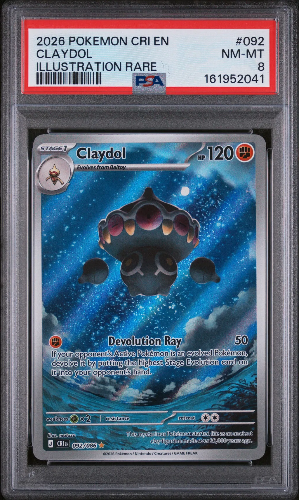 Claydol card artwork