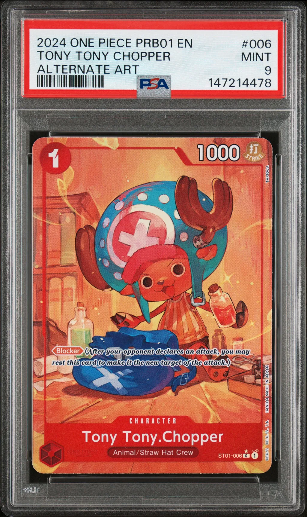 Tony Tony Chopper card artwork