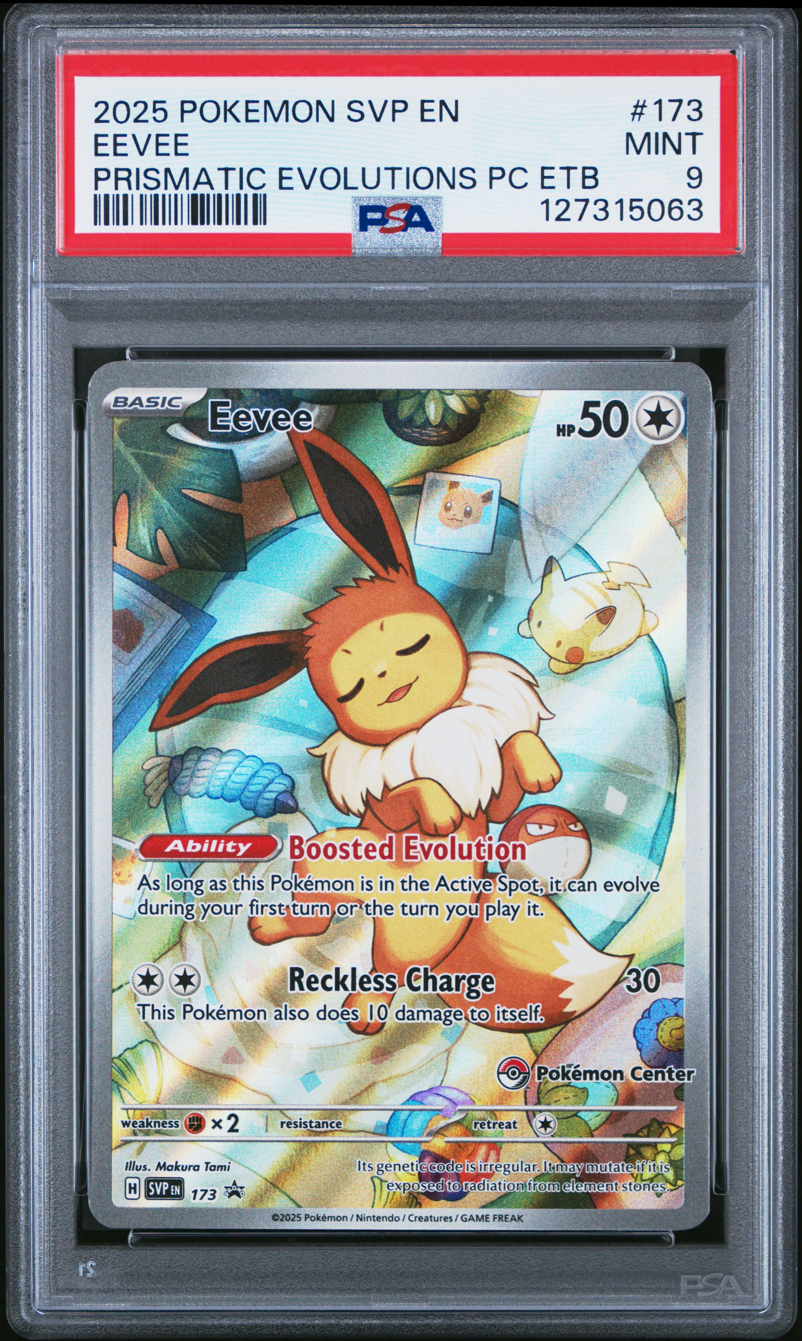 Eevee card artwork