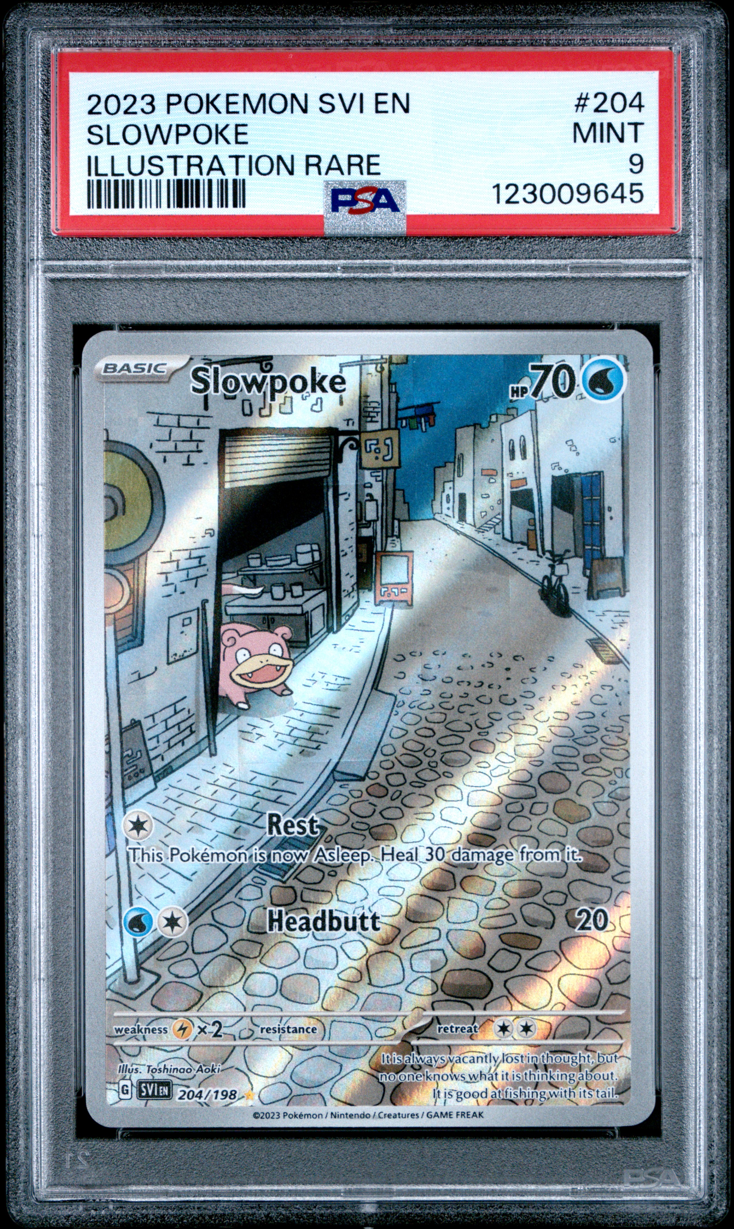 Slowpoke card artwork