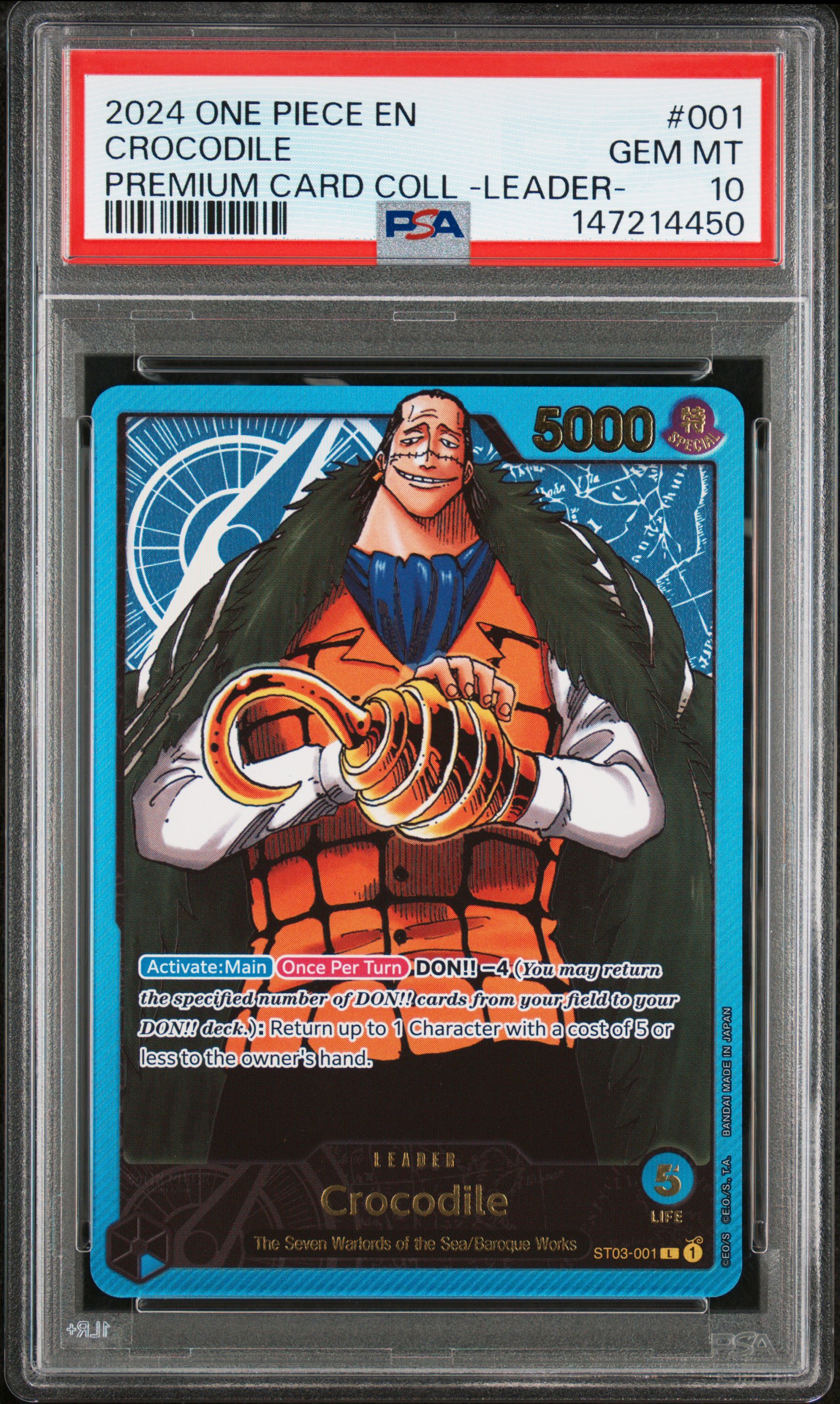 Crocodile card artwork