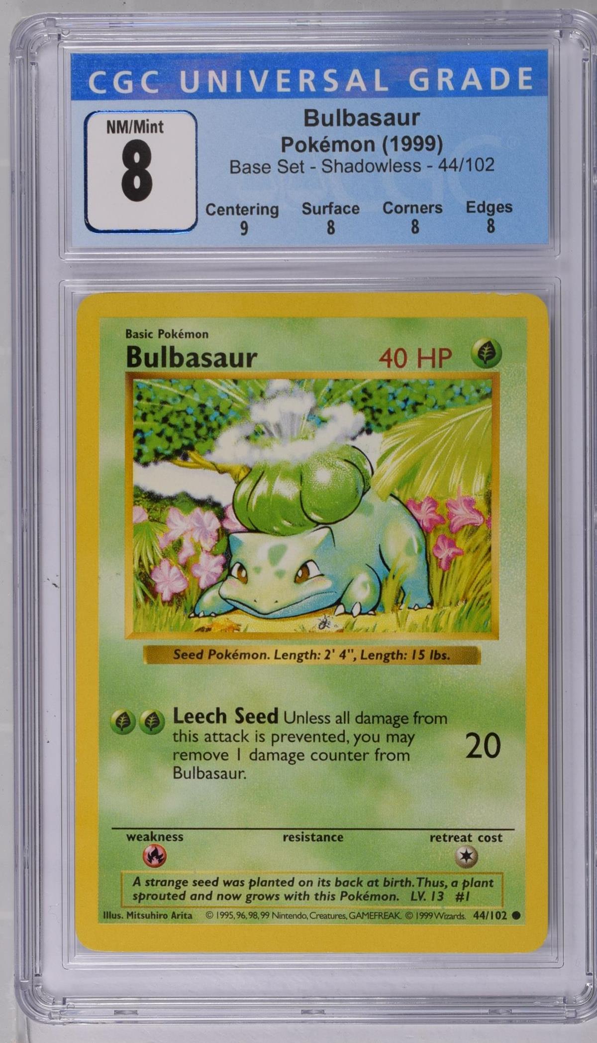 Bulbasaur card artwork