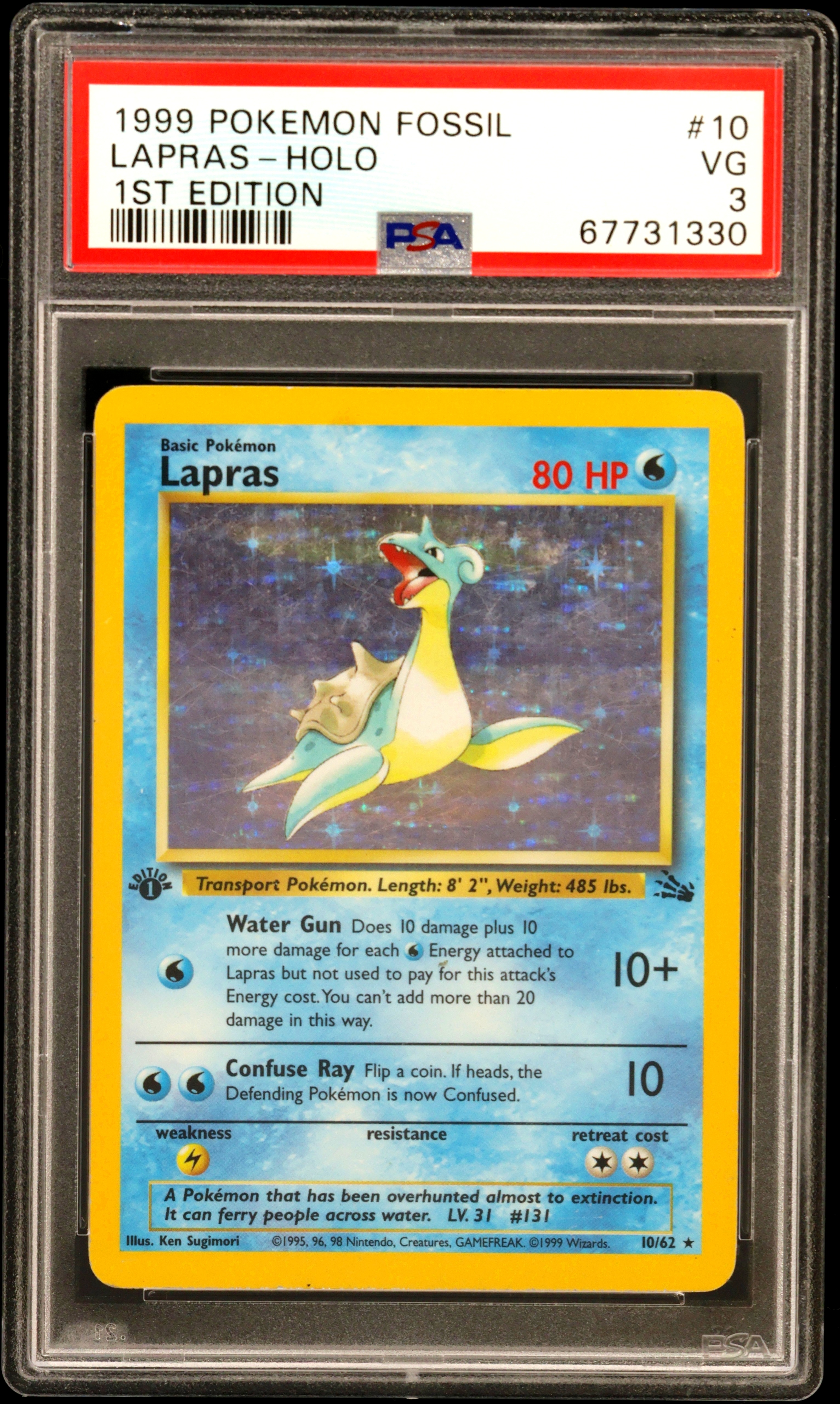 Lapras-Holo card artwork