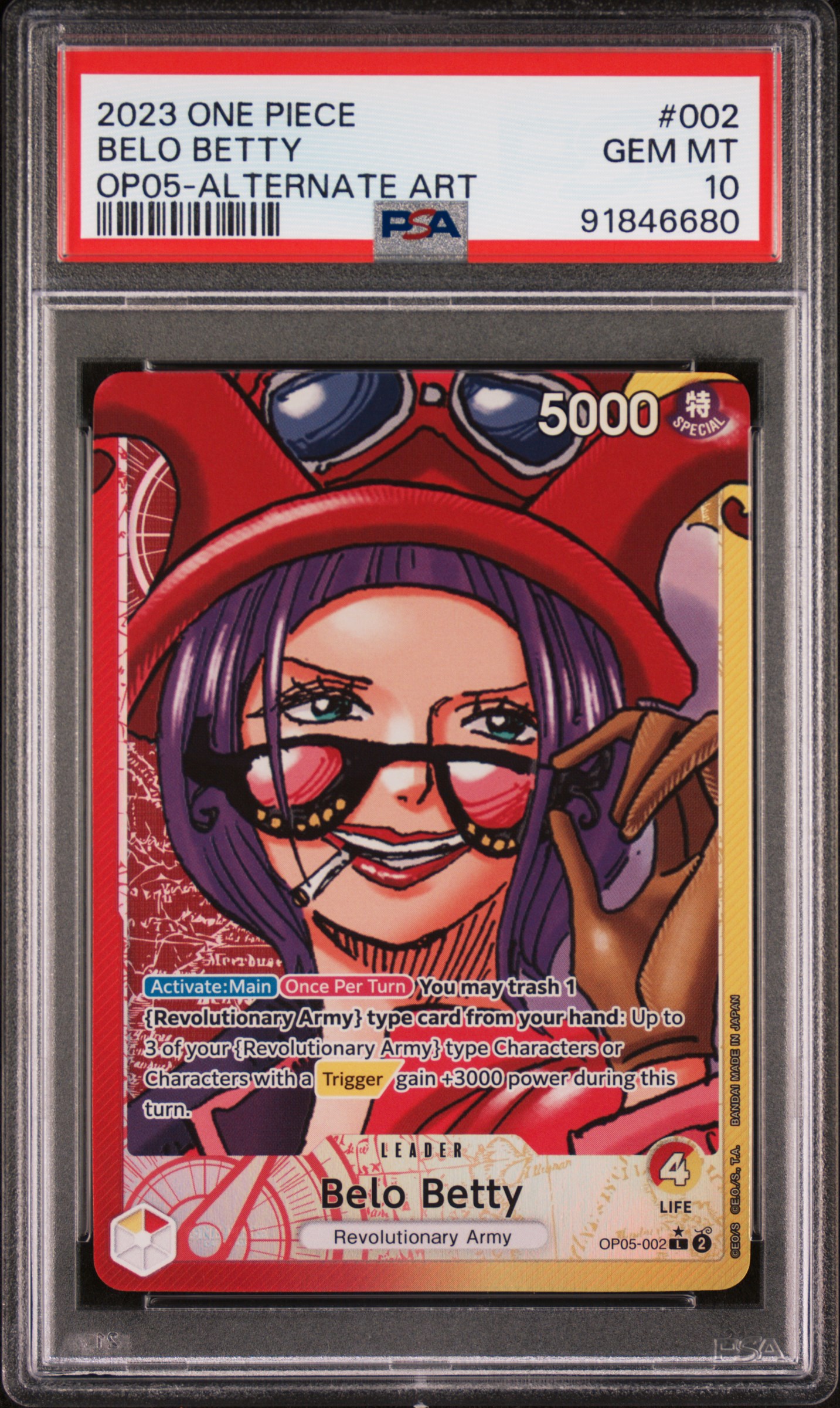 Belo Betty card artwork