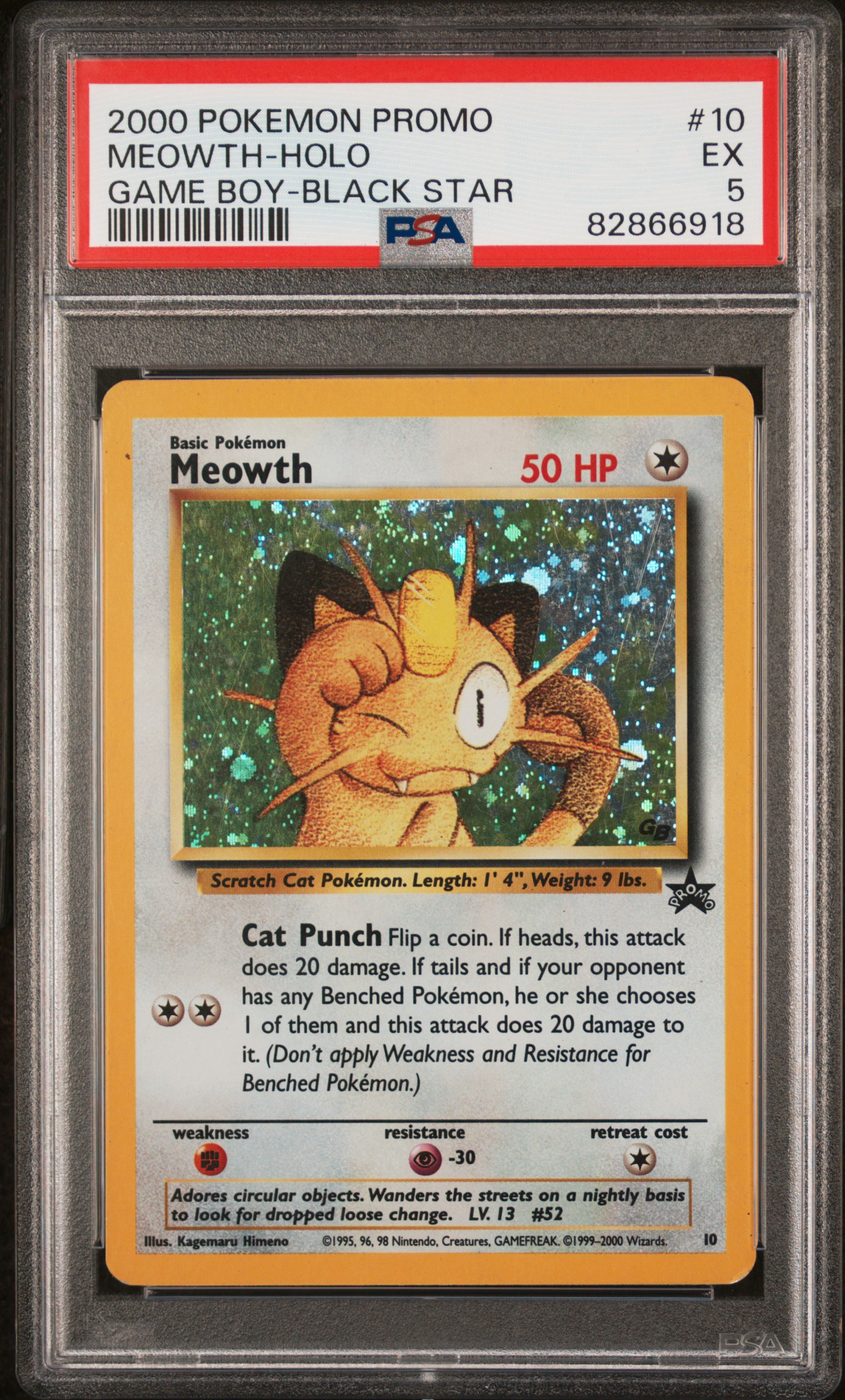 Meowth-Holo card artwork