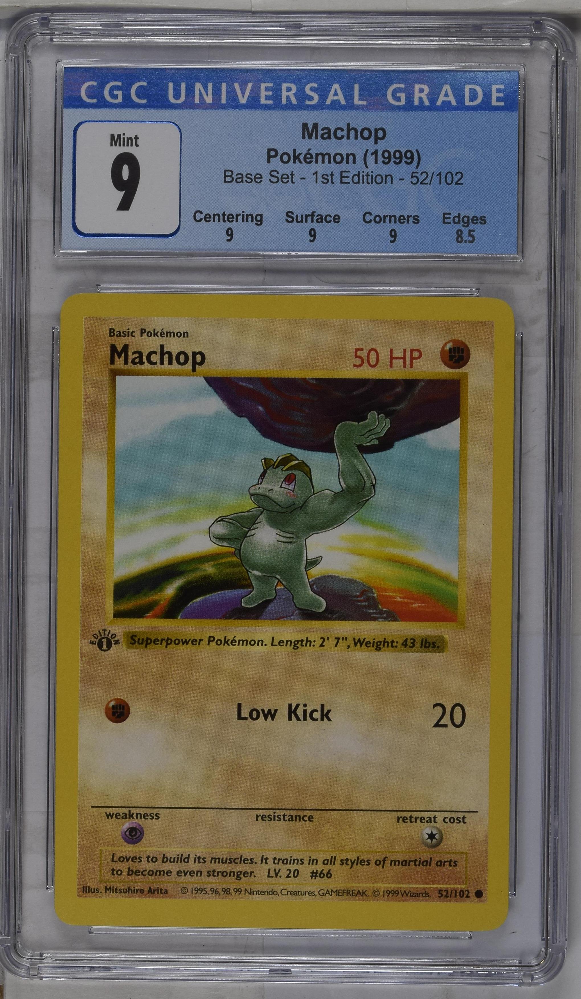 Machop card artwork