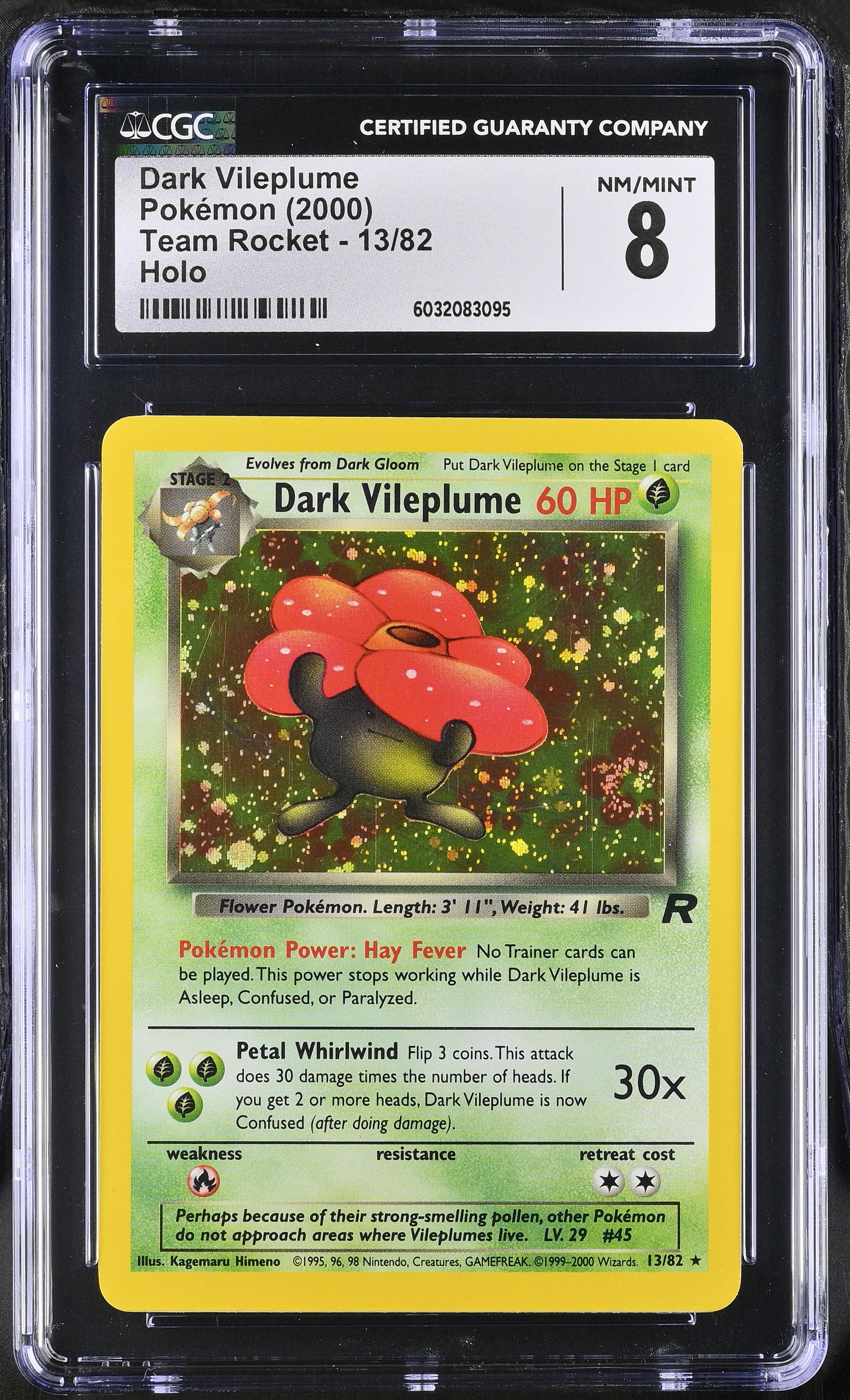 Dark Vileplume-Holo card artwork
