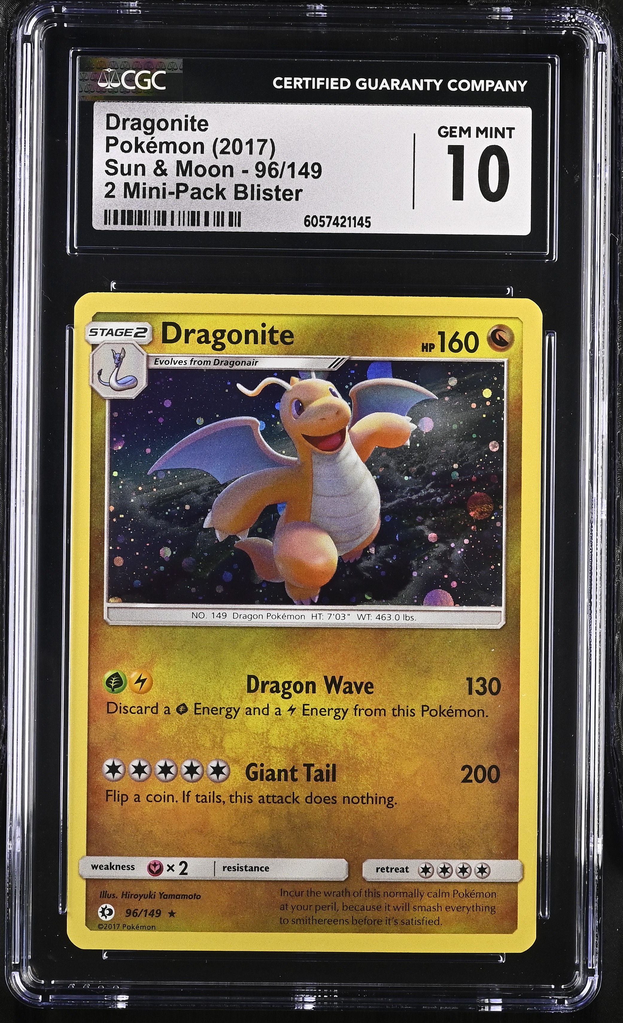 Dragonite card artwork