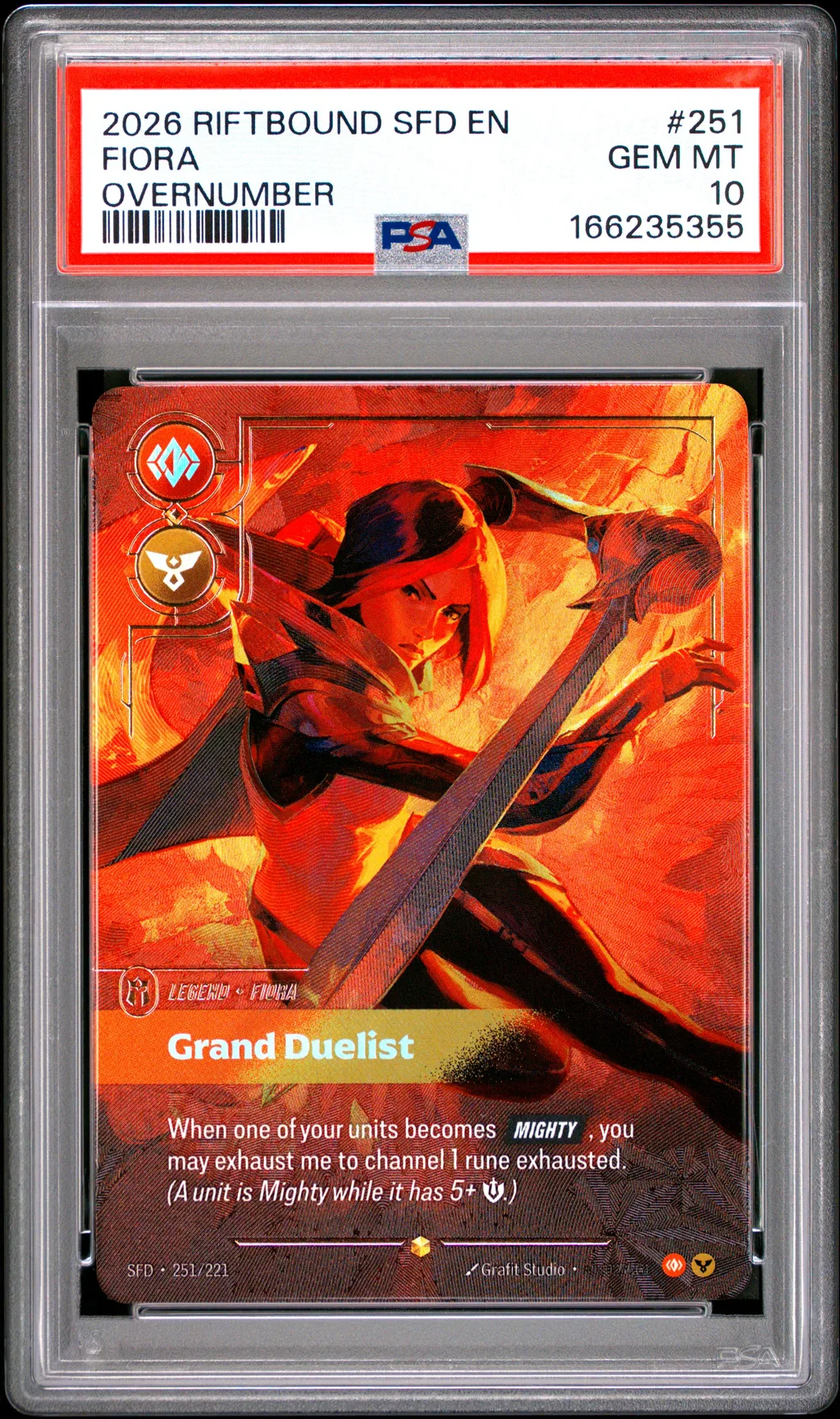 Fiora - Grand Duelist card artwork