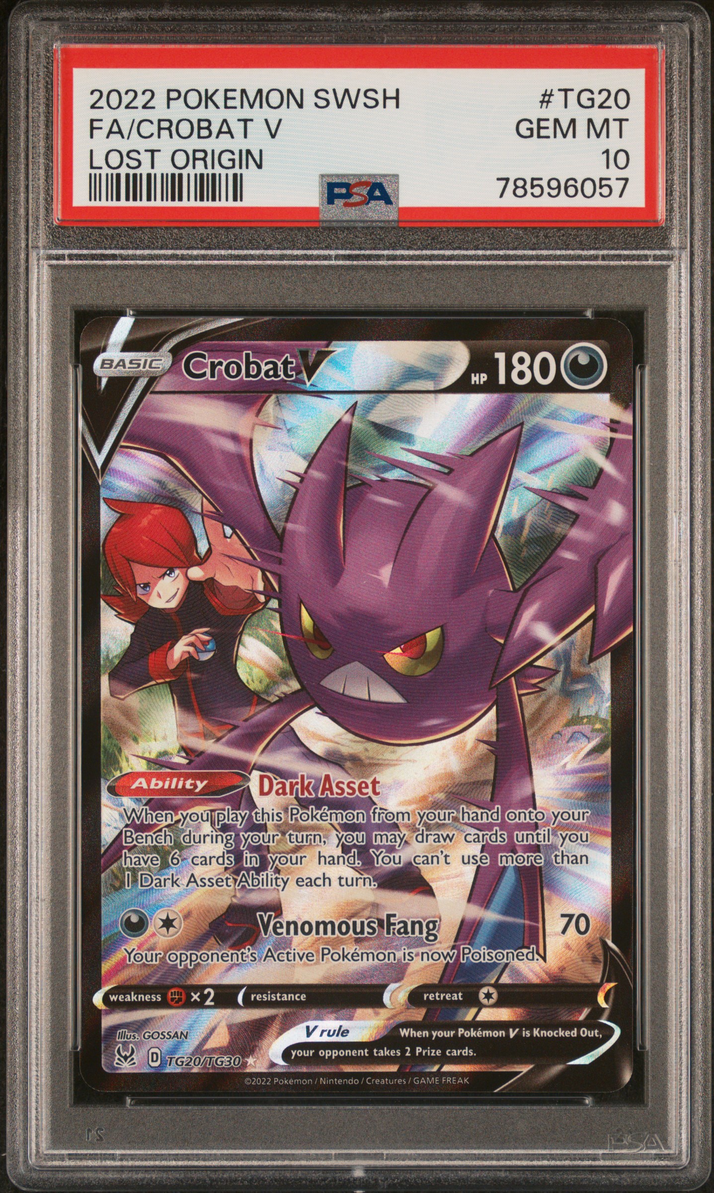 Full Art/Crobat V card artwork