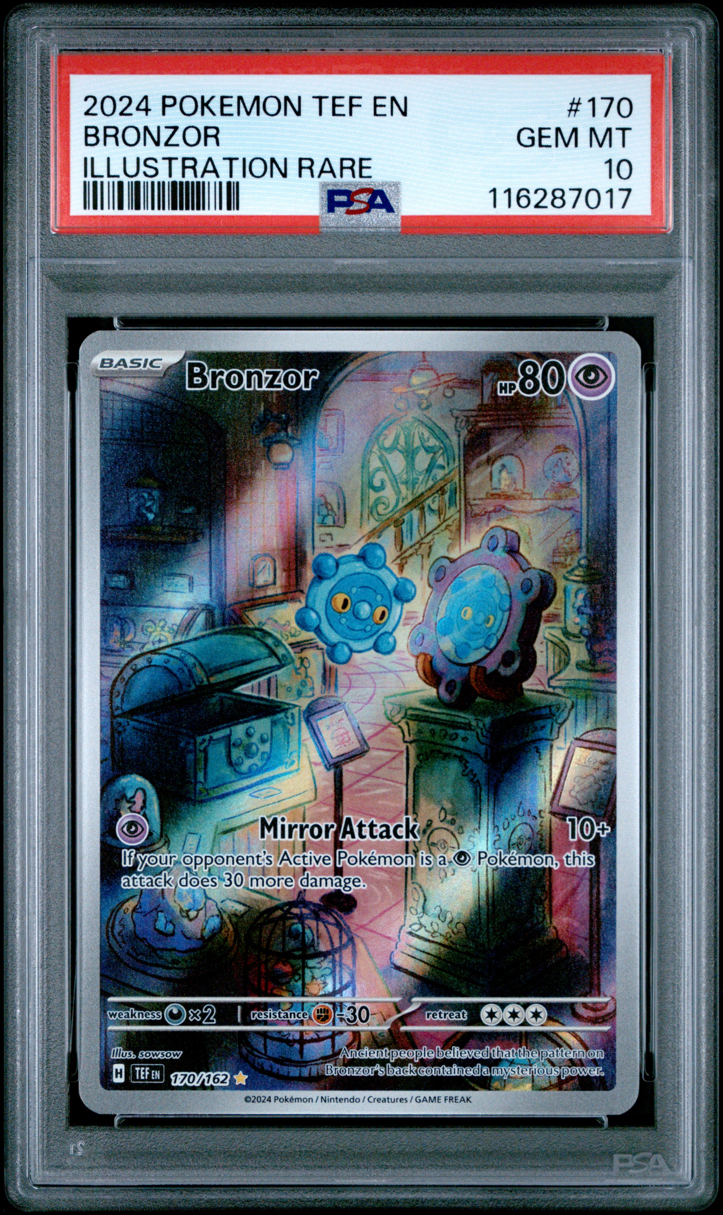 Bronzor card artwork