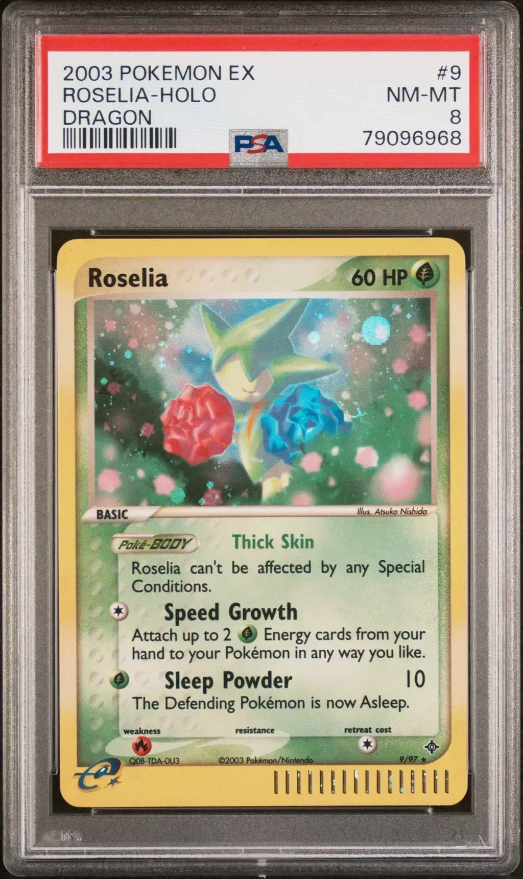 Roselia-Holo card artwork