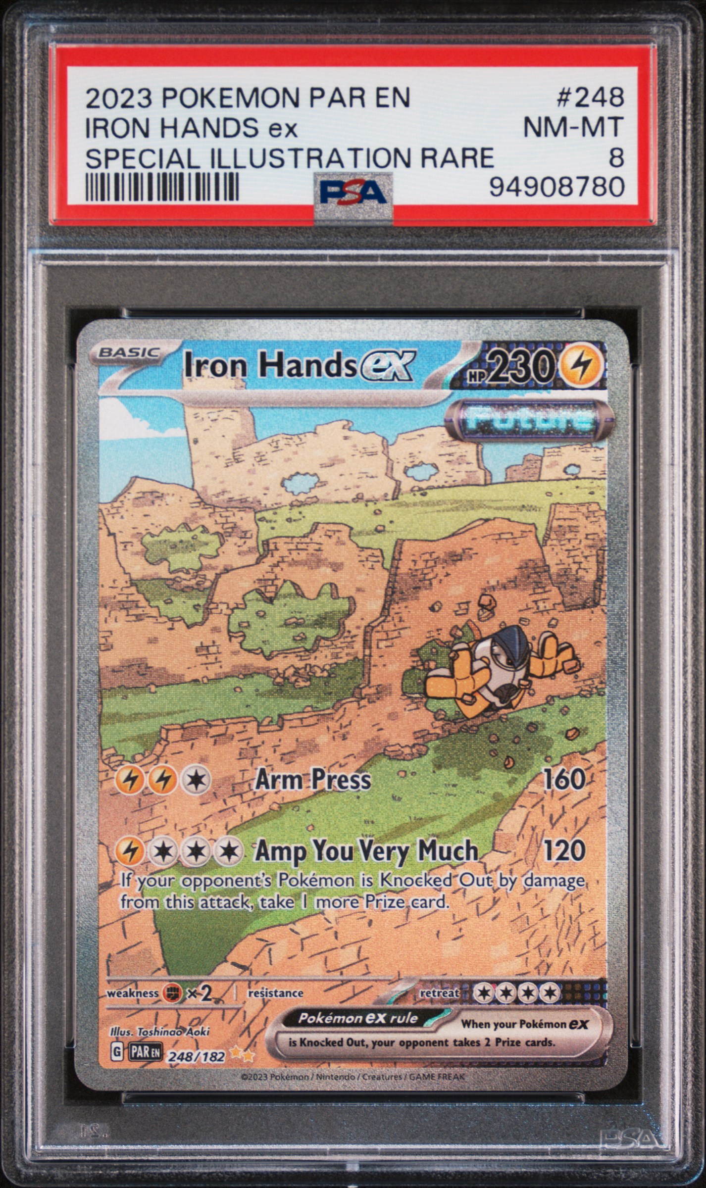 Iron Hands EX card artwork