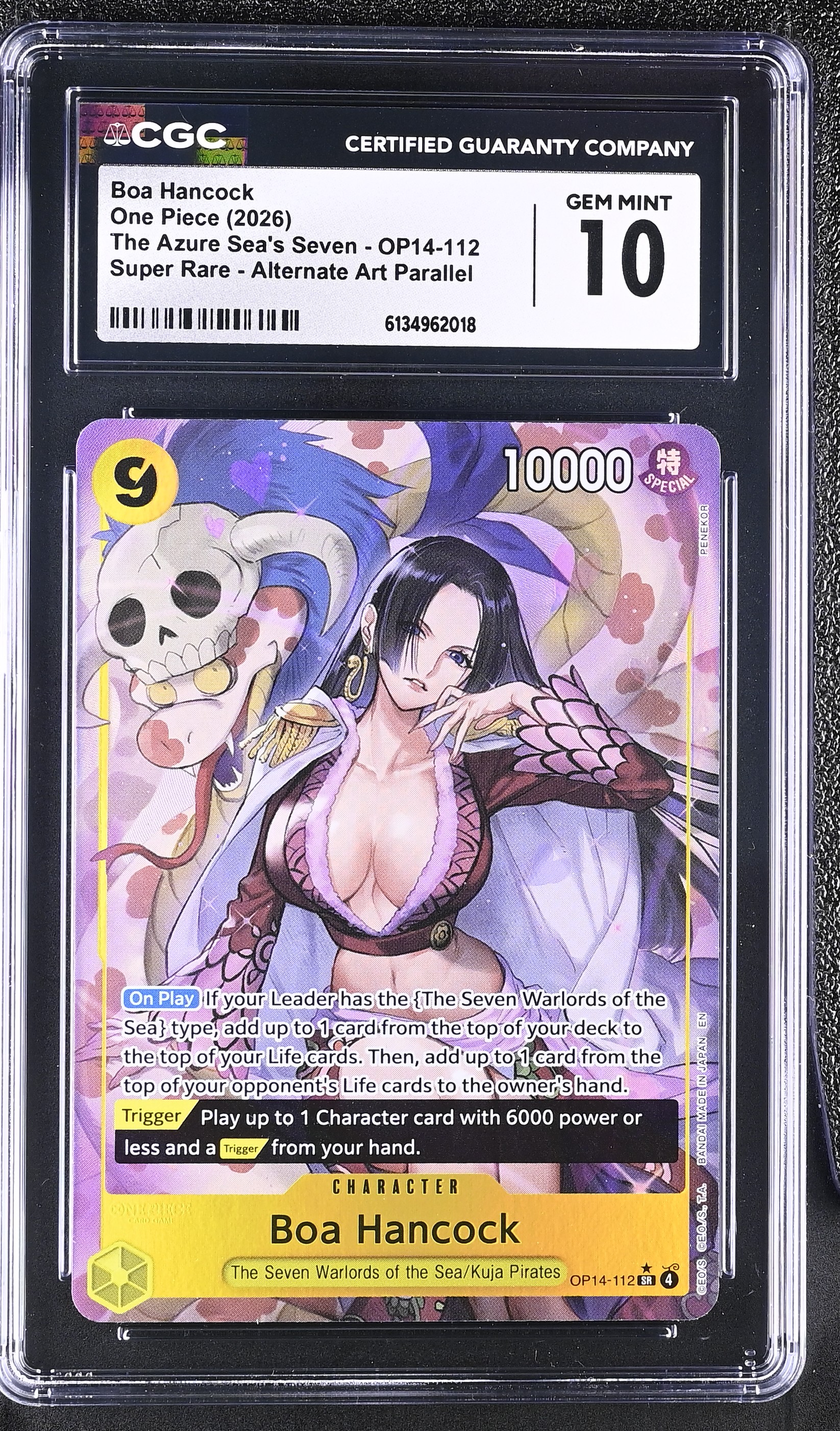 Boa Hancock card artwork