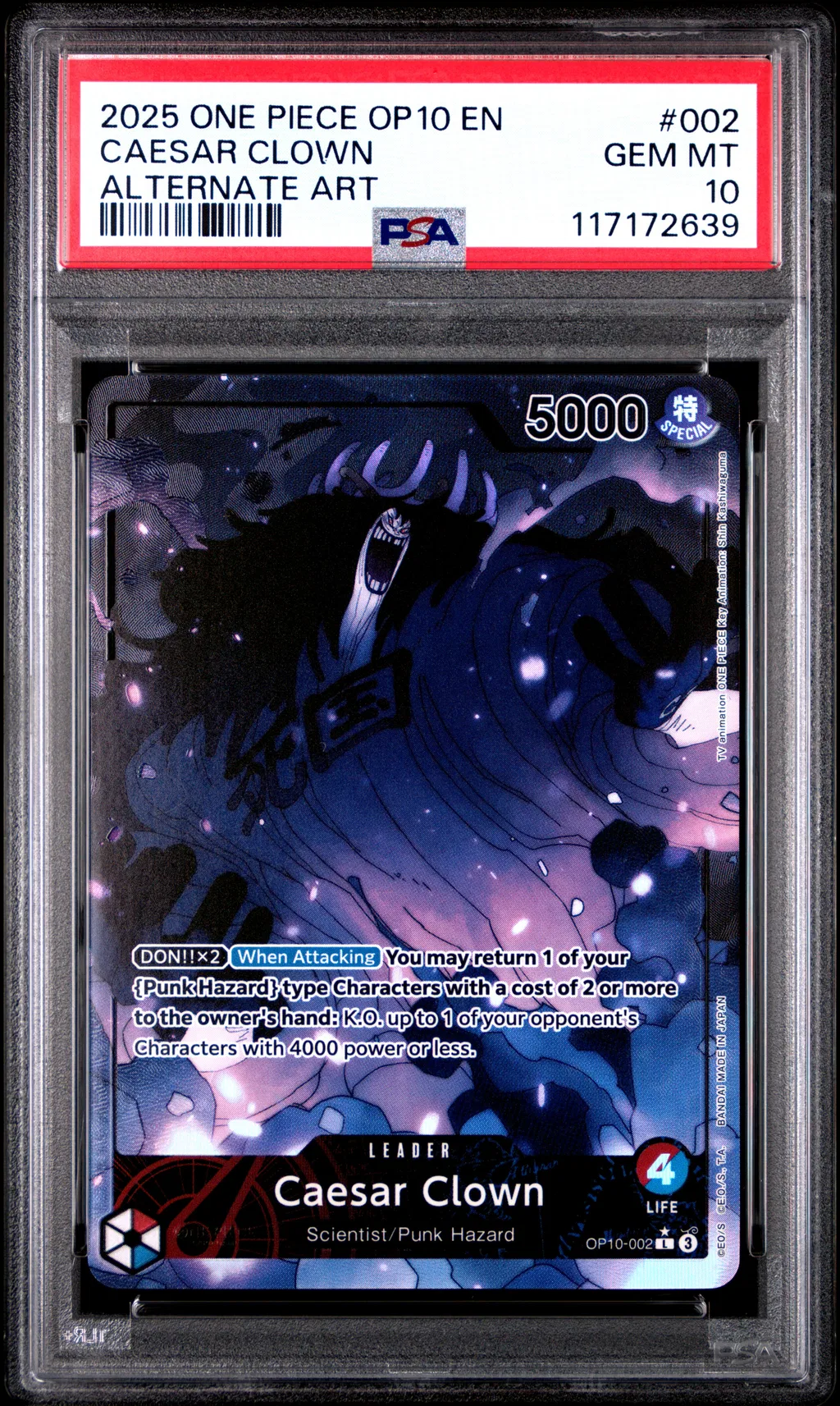 Caesar Clown card artwork