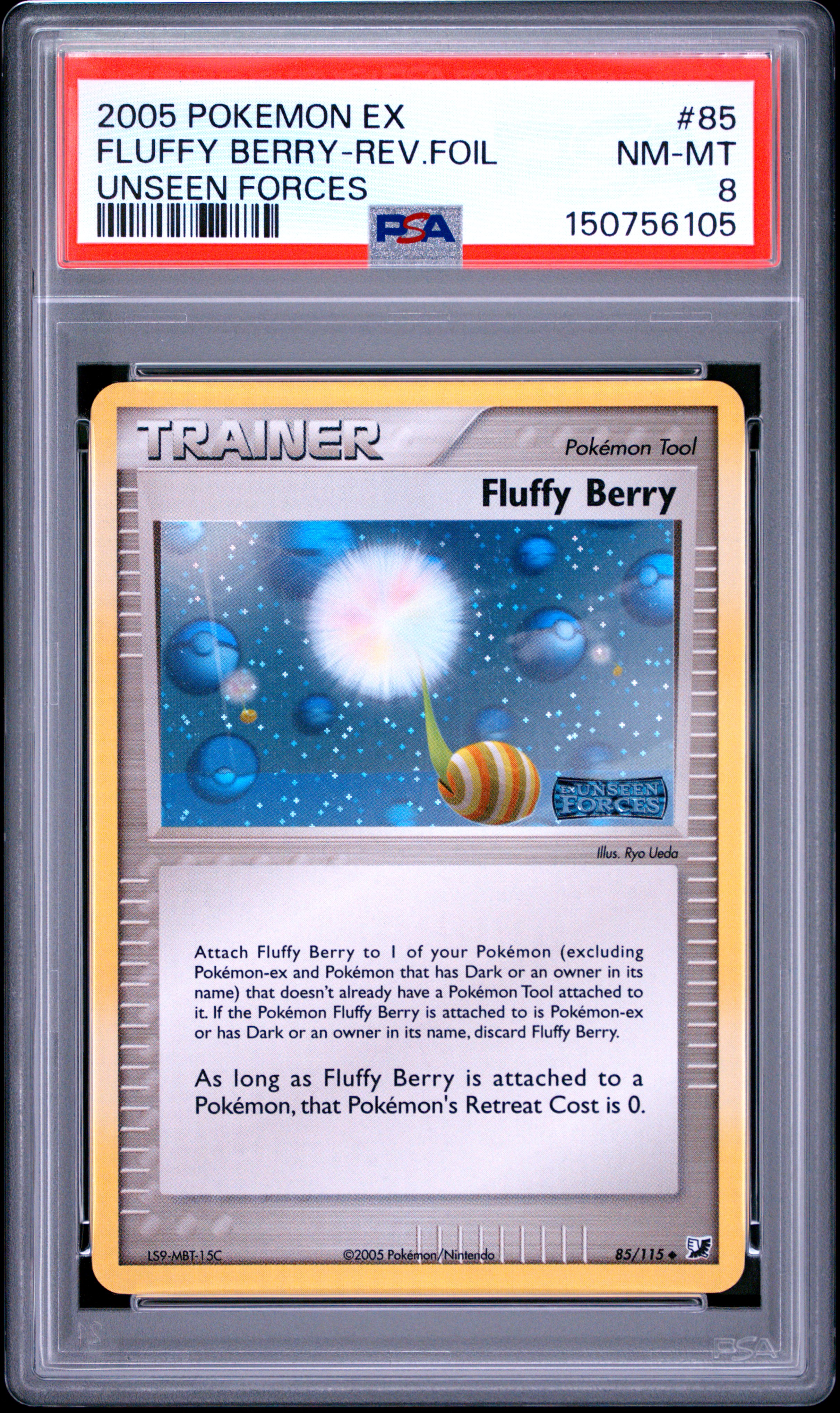 Fluffy Berry card artwork