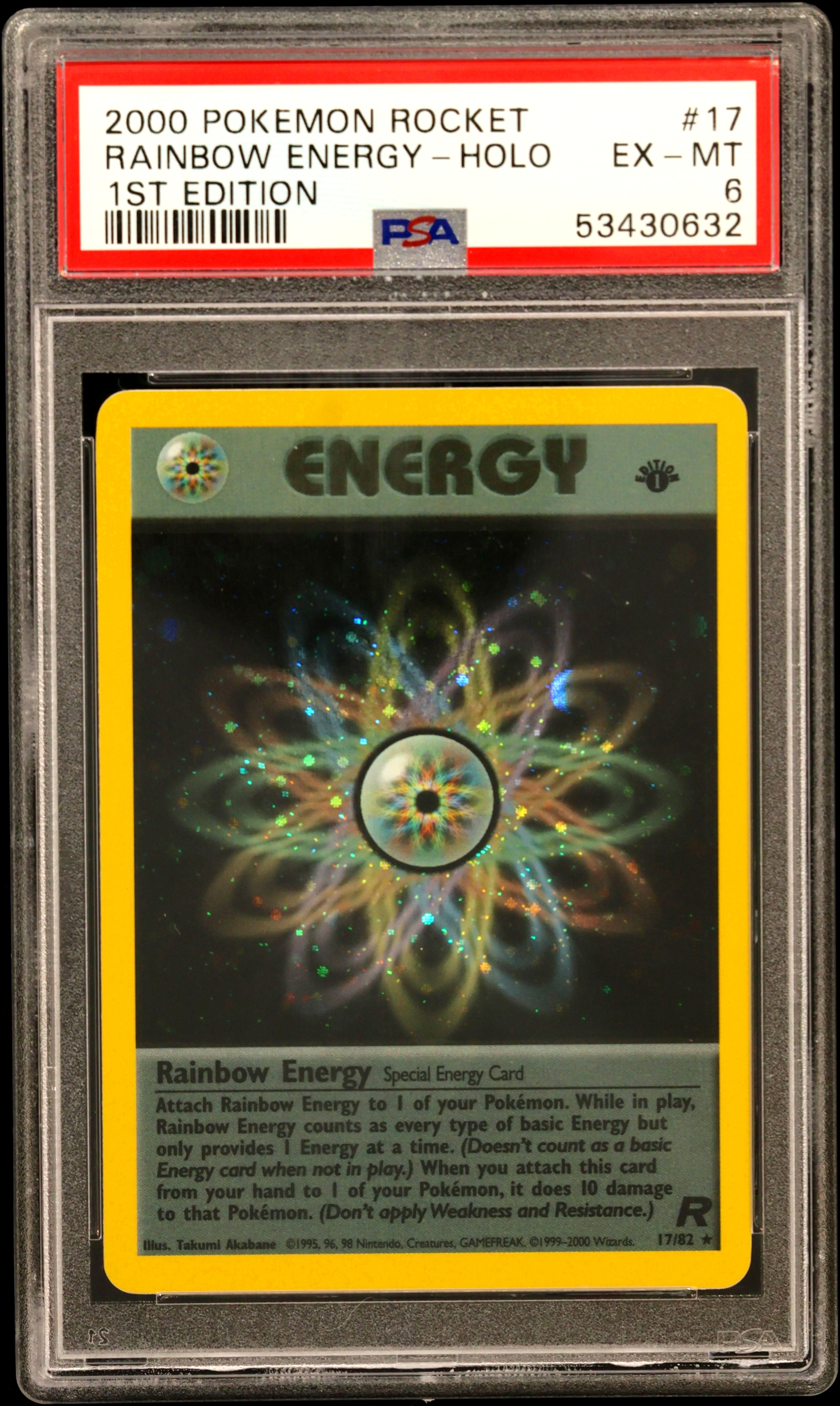 Rainbow Energy card artwork