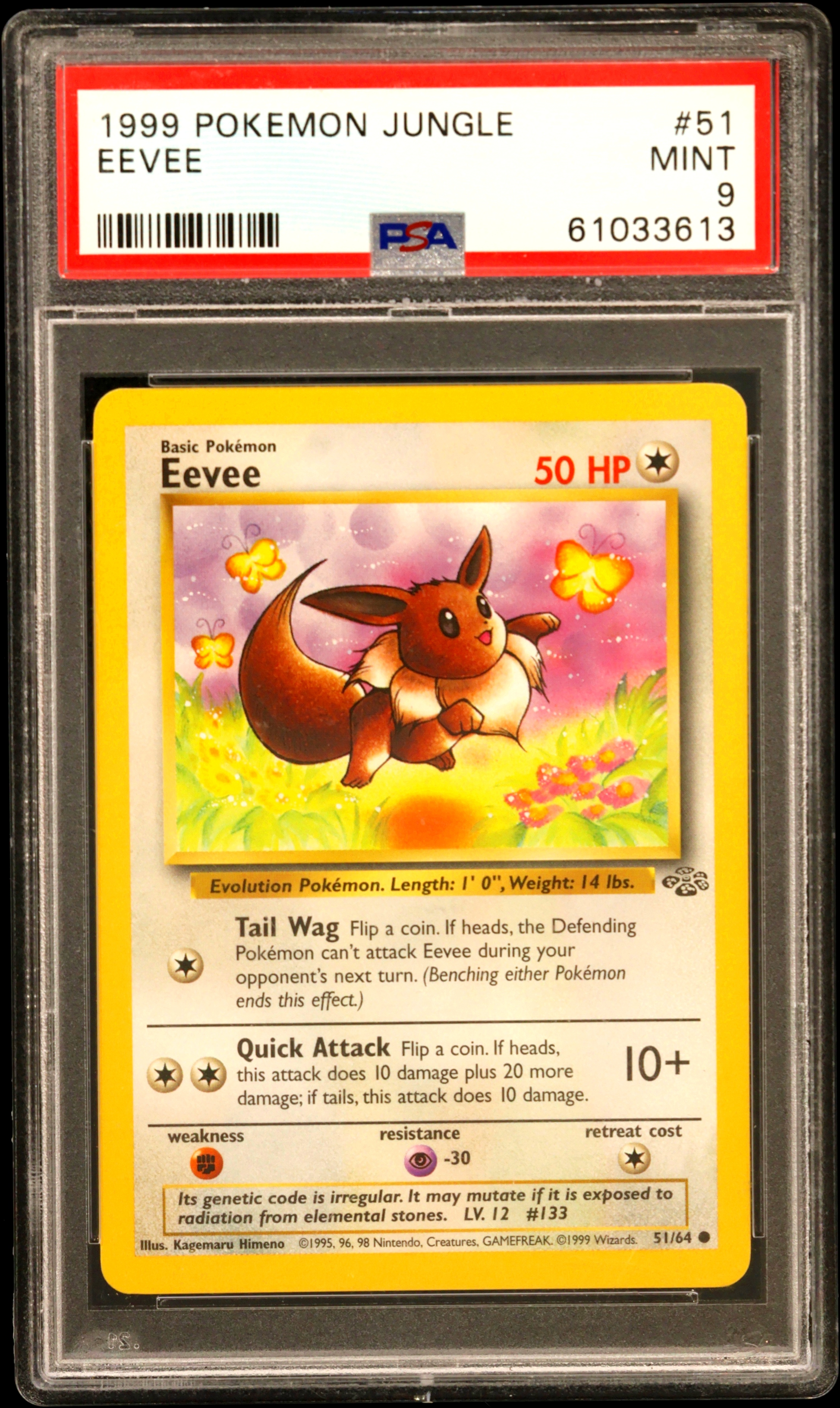 Eevee card artwork