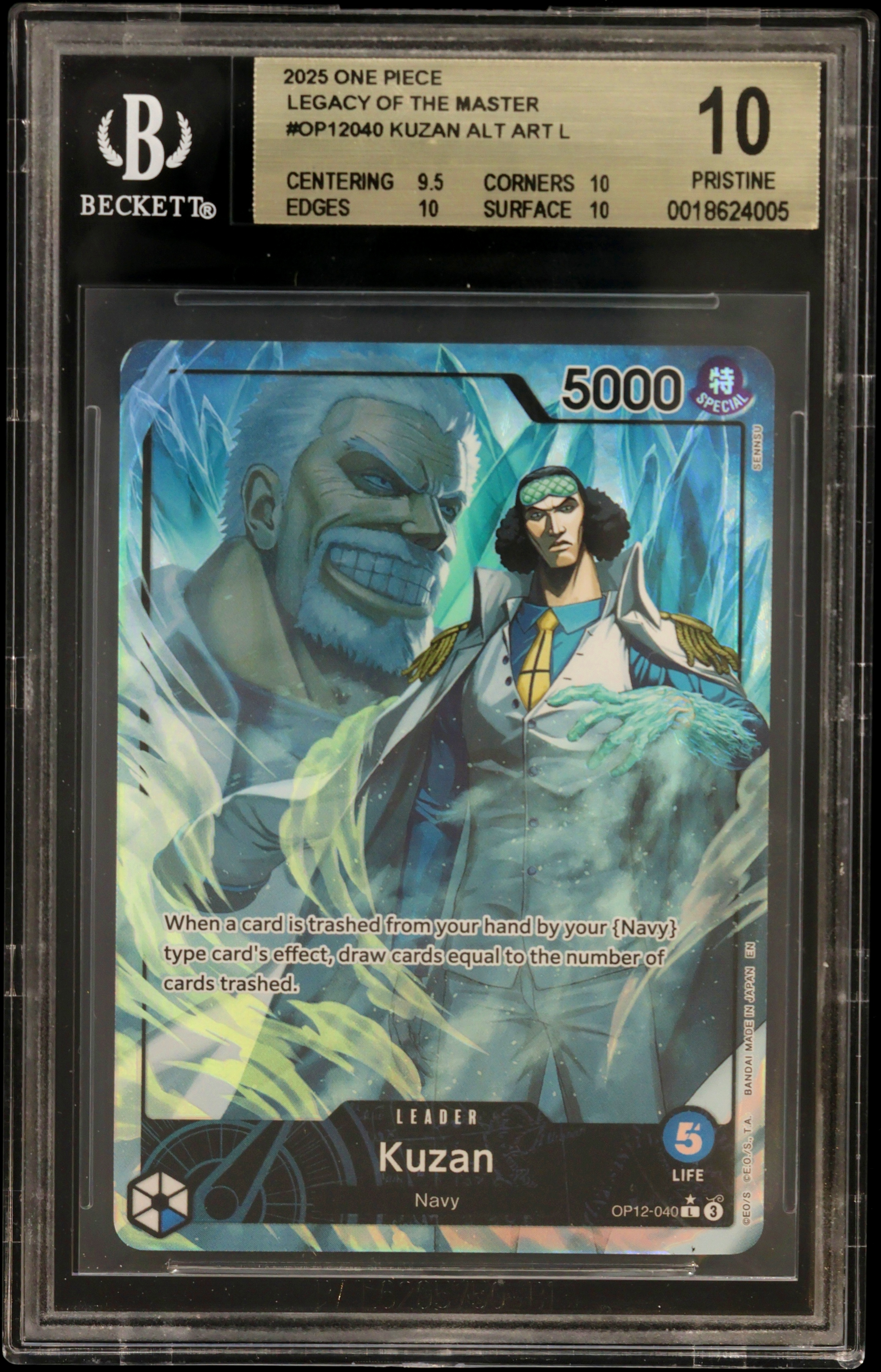 Kuzan ALT ART L card artwork