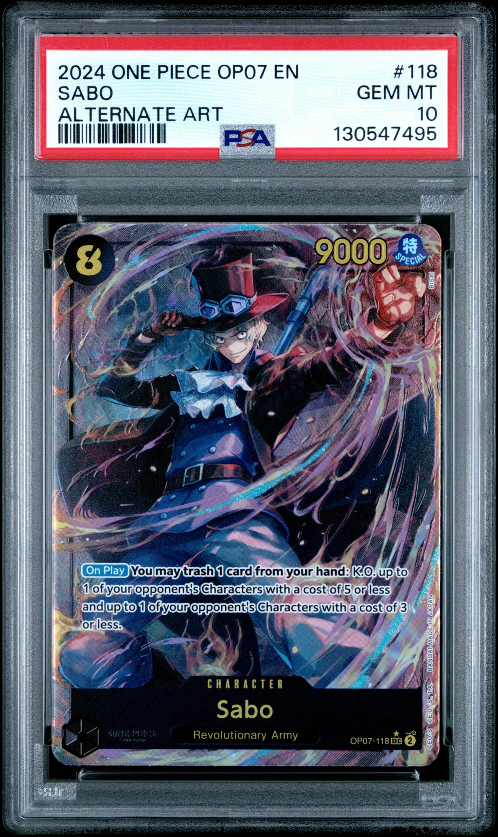 Sabo card artwork