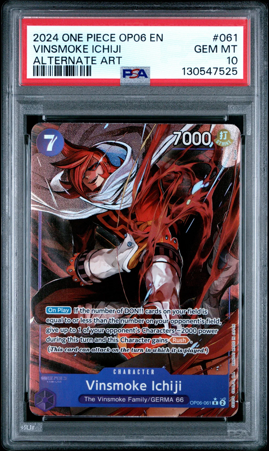Vinsmoke Ichiji card artwork