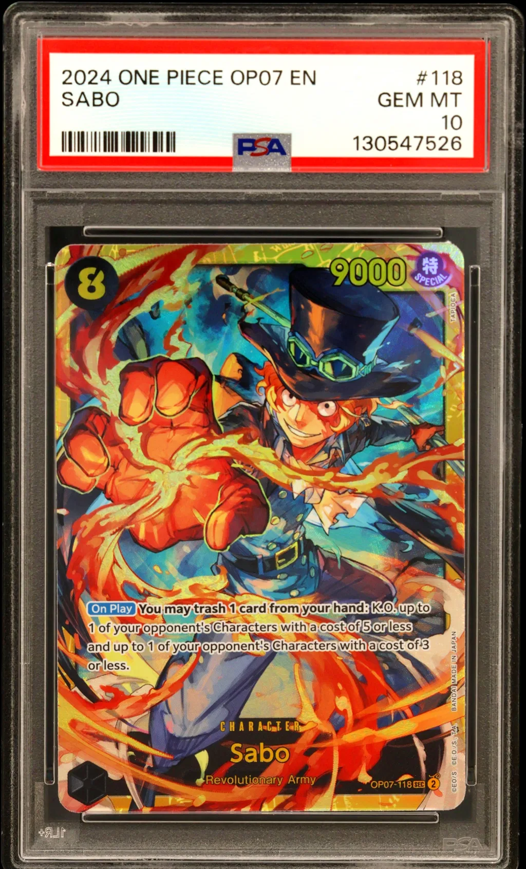 Sabo card artwork