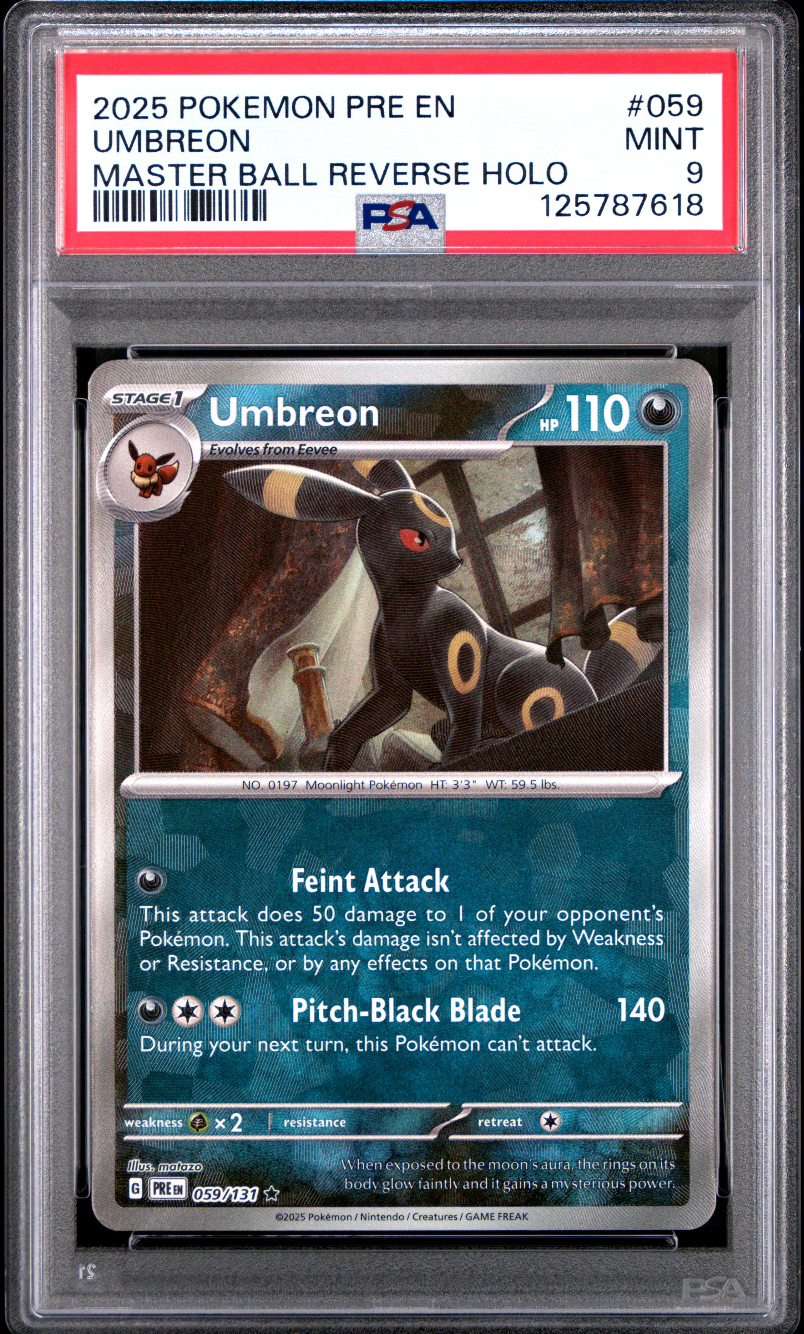Umbreon card artwork