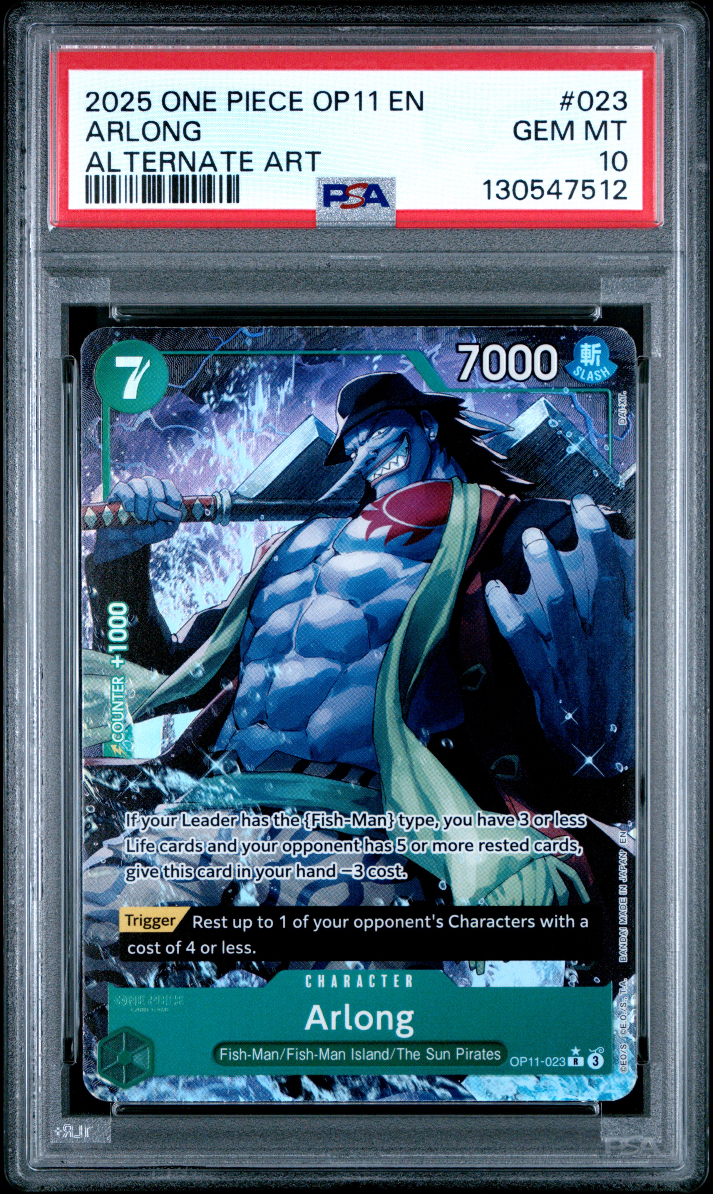 Arlong card artwork