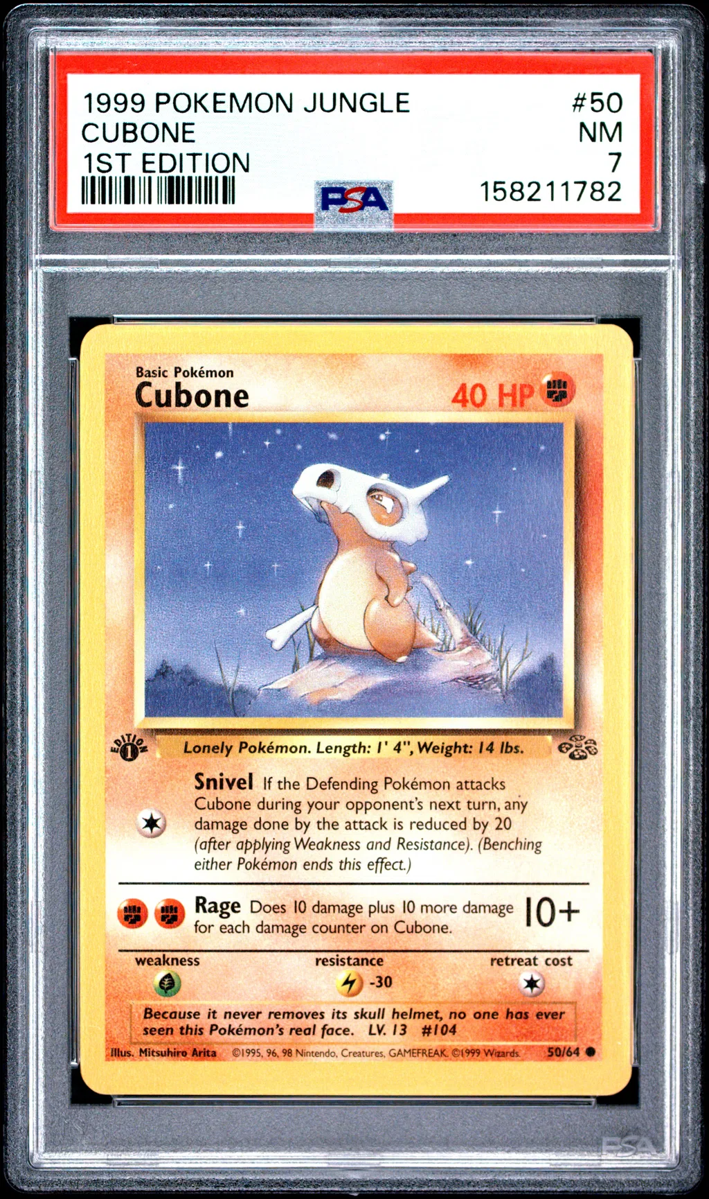 Cubone card artwork