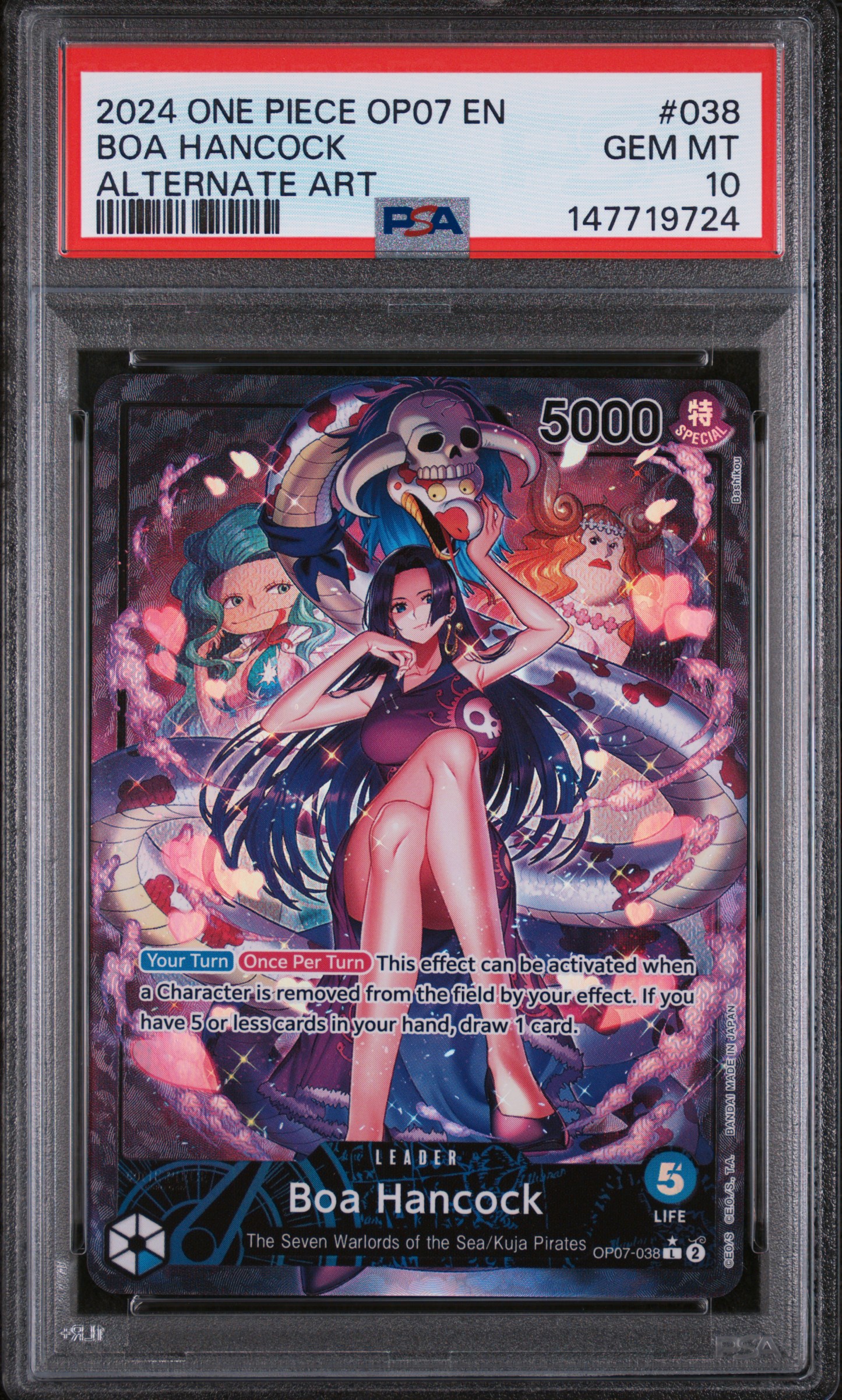 Boa Hancock card artwork