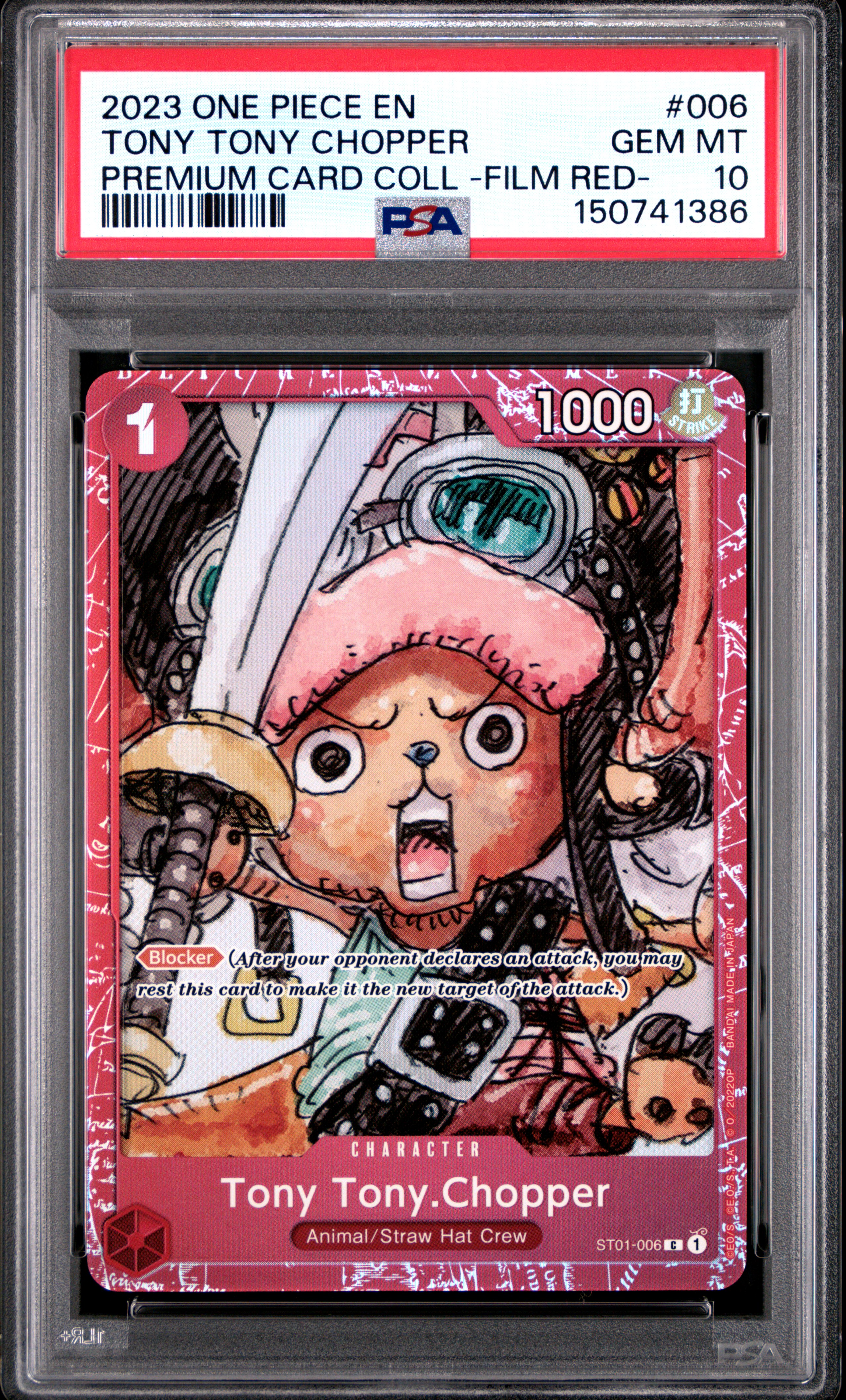 Tony Tony Chopper card artwork