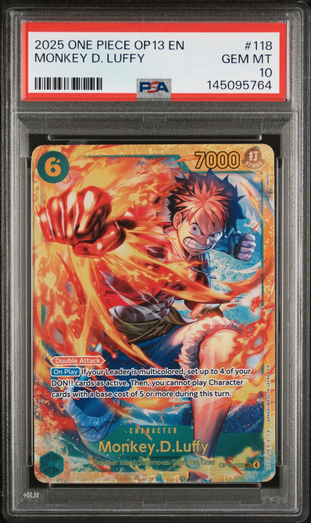 Monkey D. Luffy card artwork