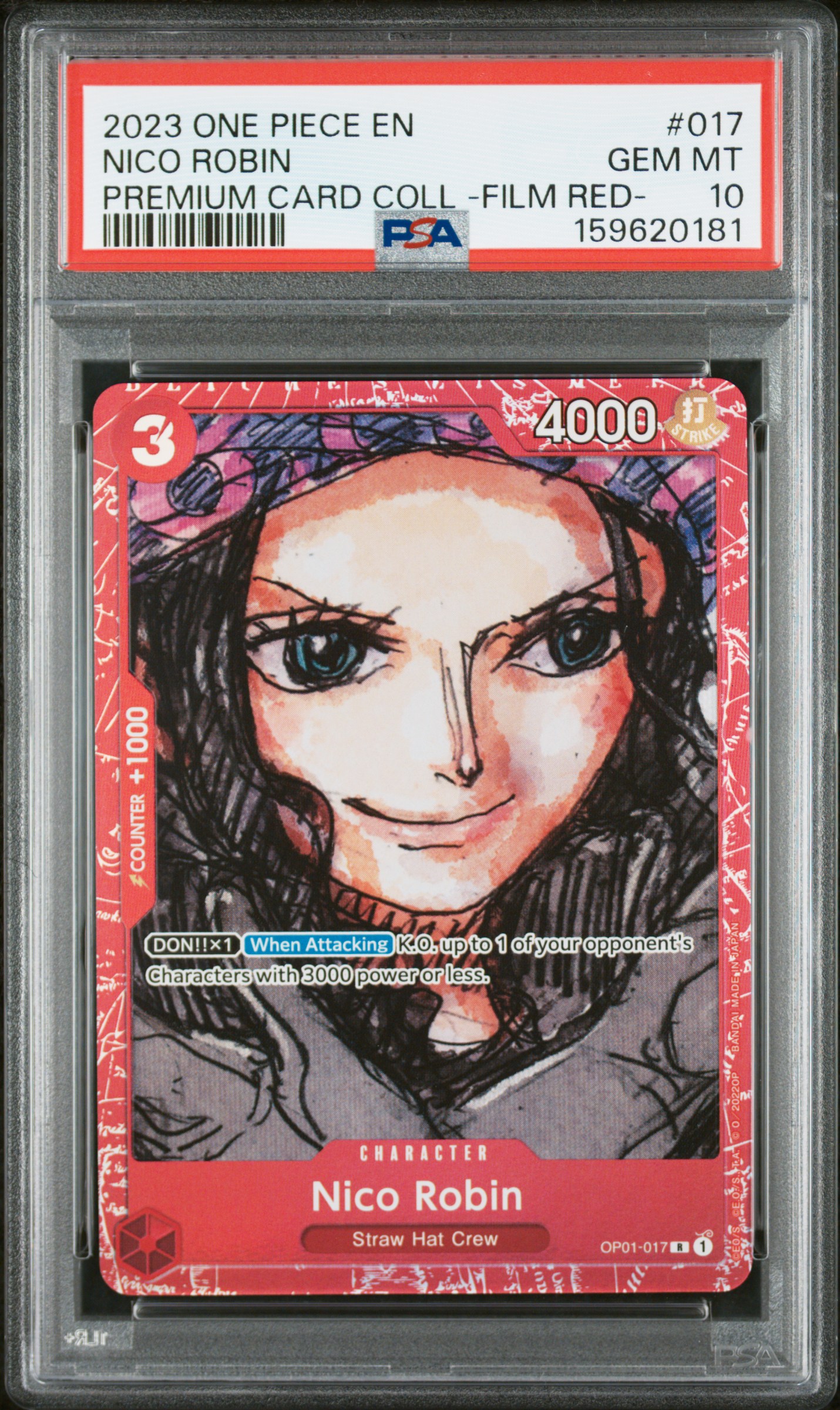 Nico Robin card artwork