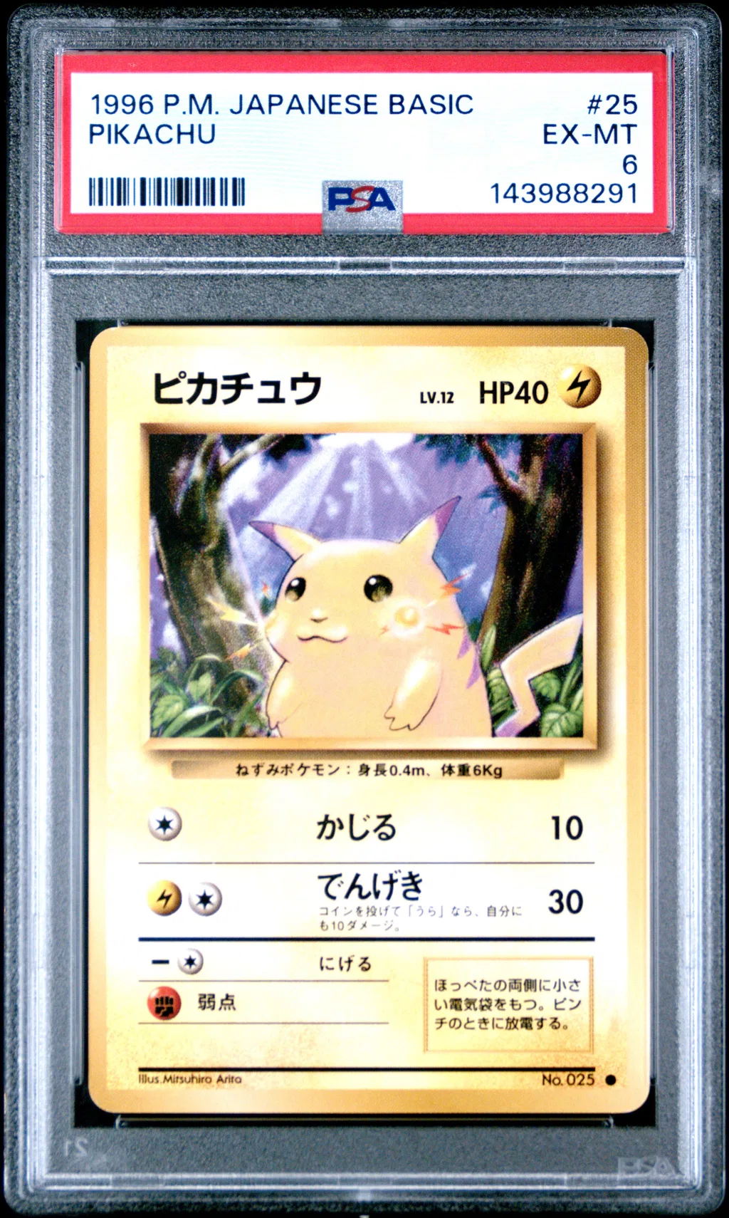 Pikachu card artwork