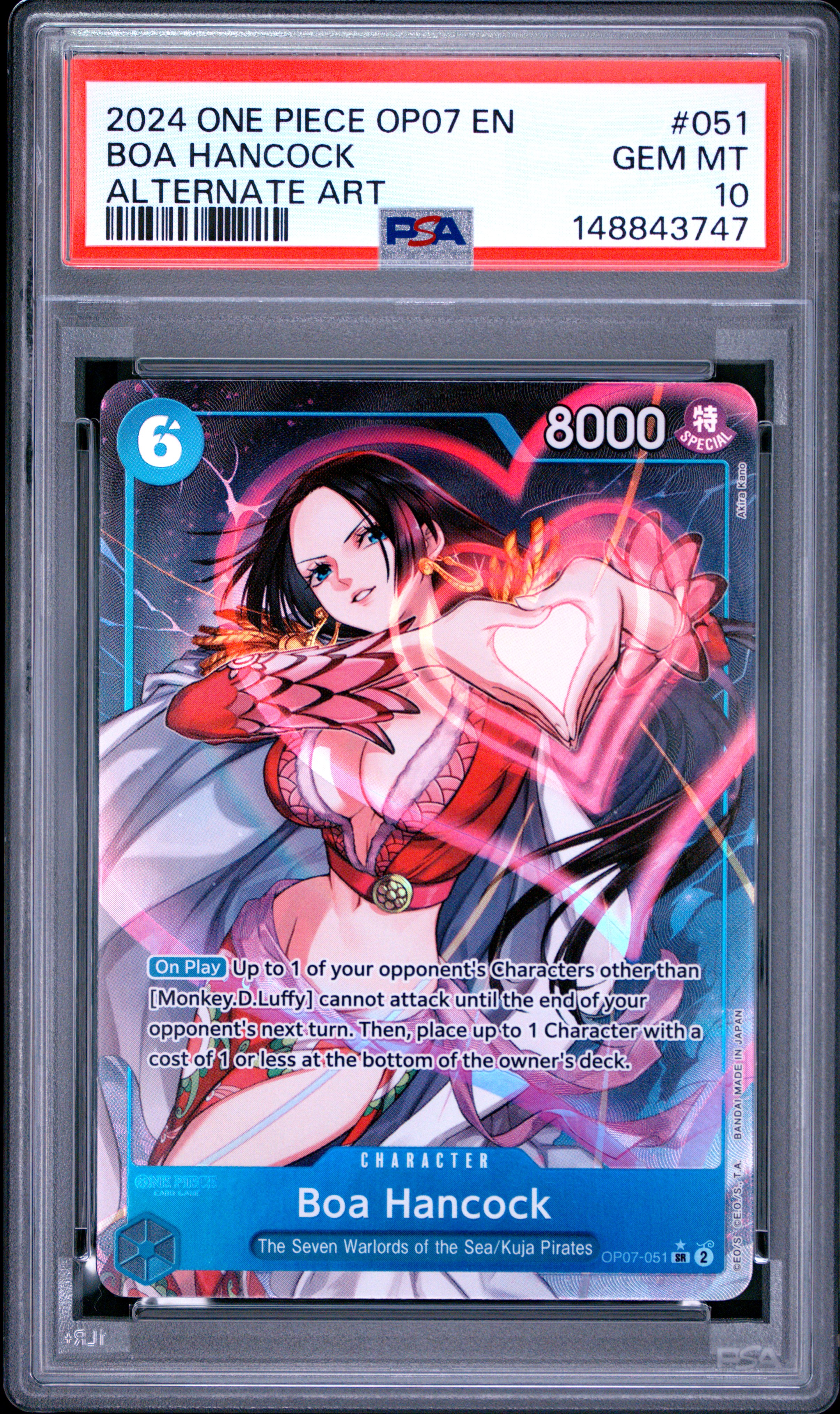 Boa Hancock card artwork