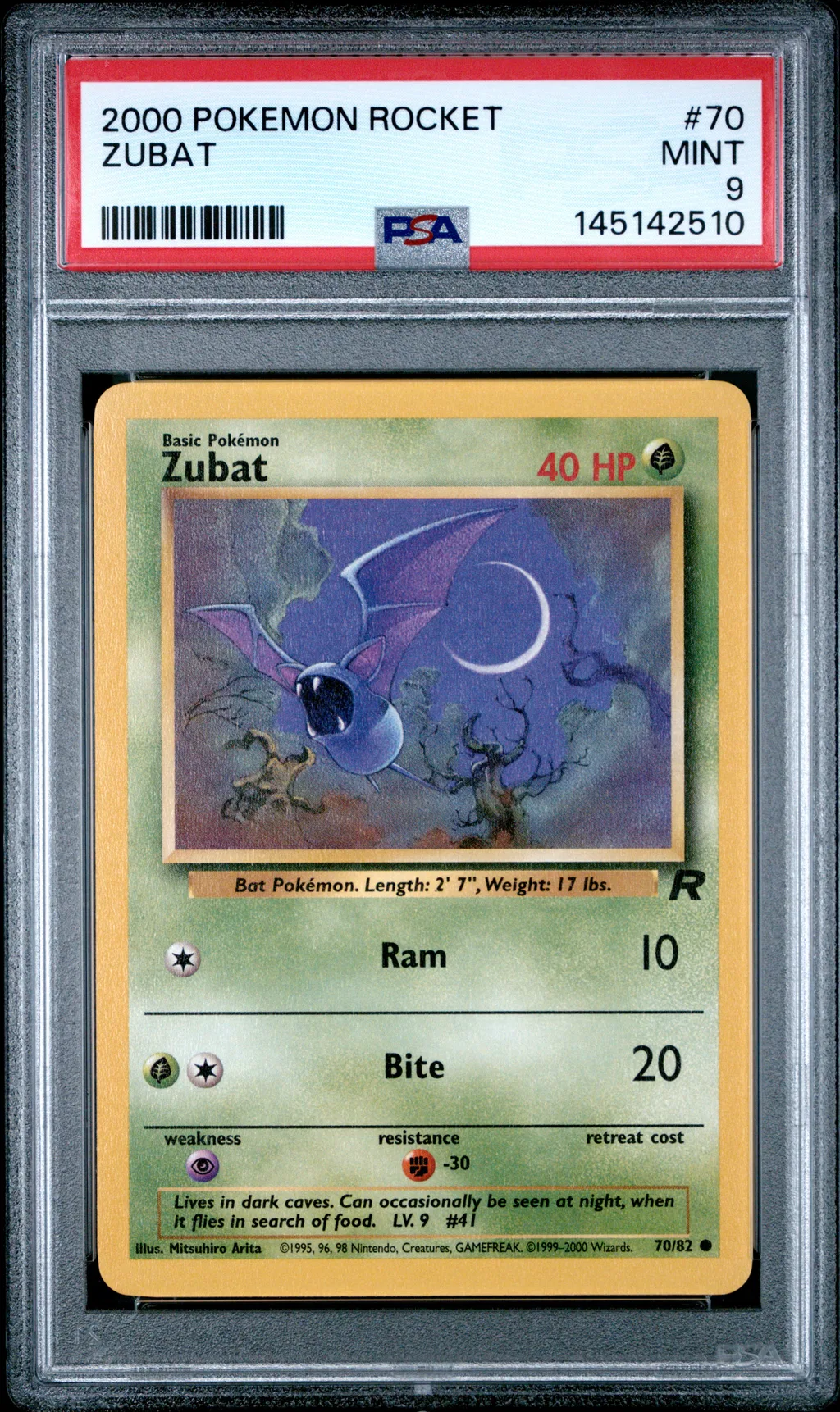 Zubat card artwork