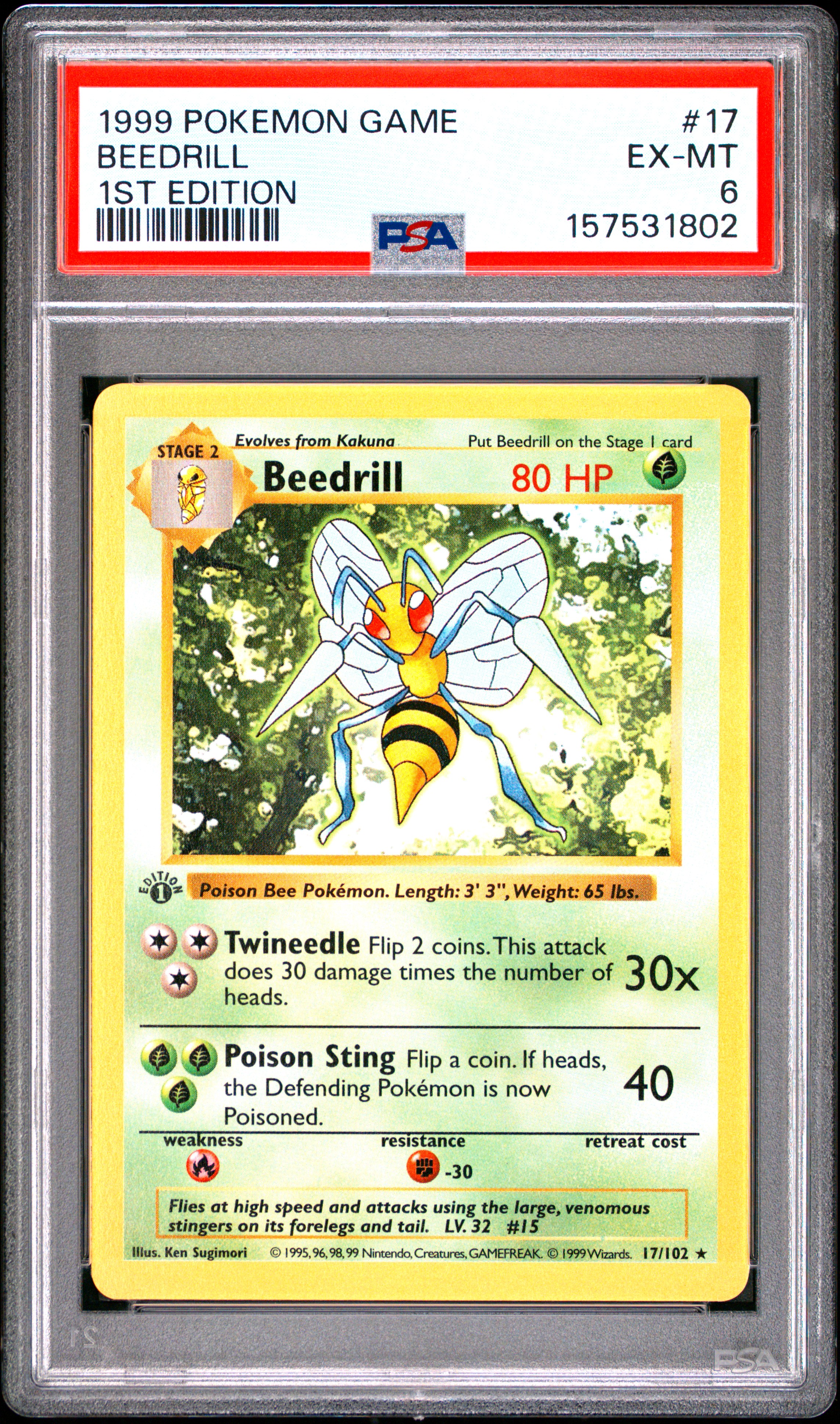 Beedrill card artwork