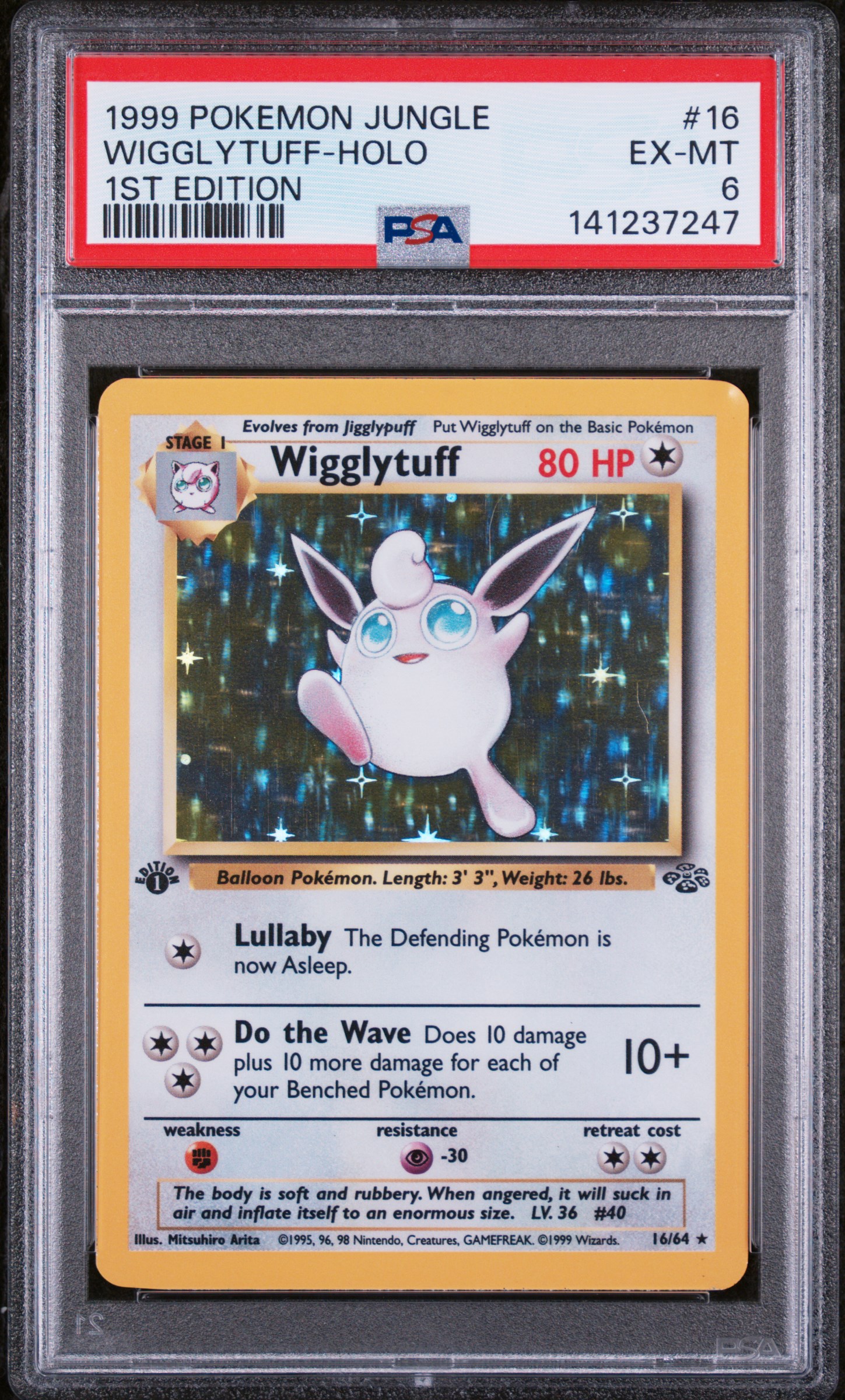 Wigglytuff-Holo card artwork