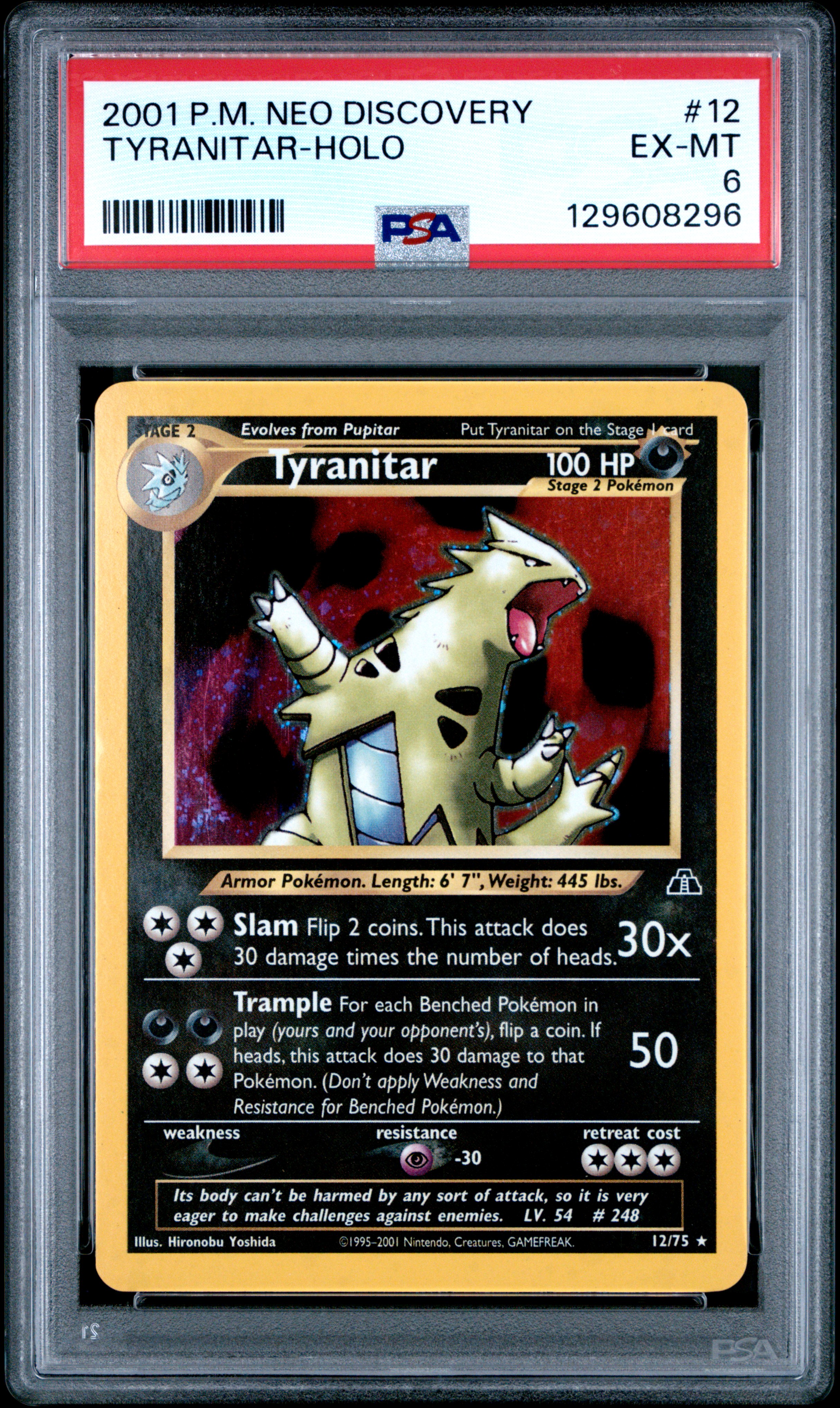 Tyranitar-Holo card artwork