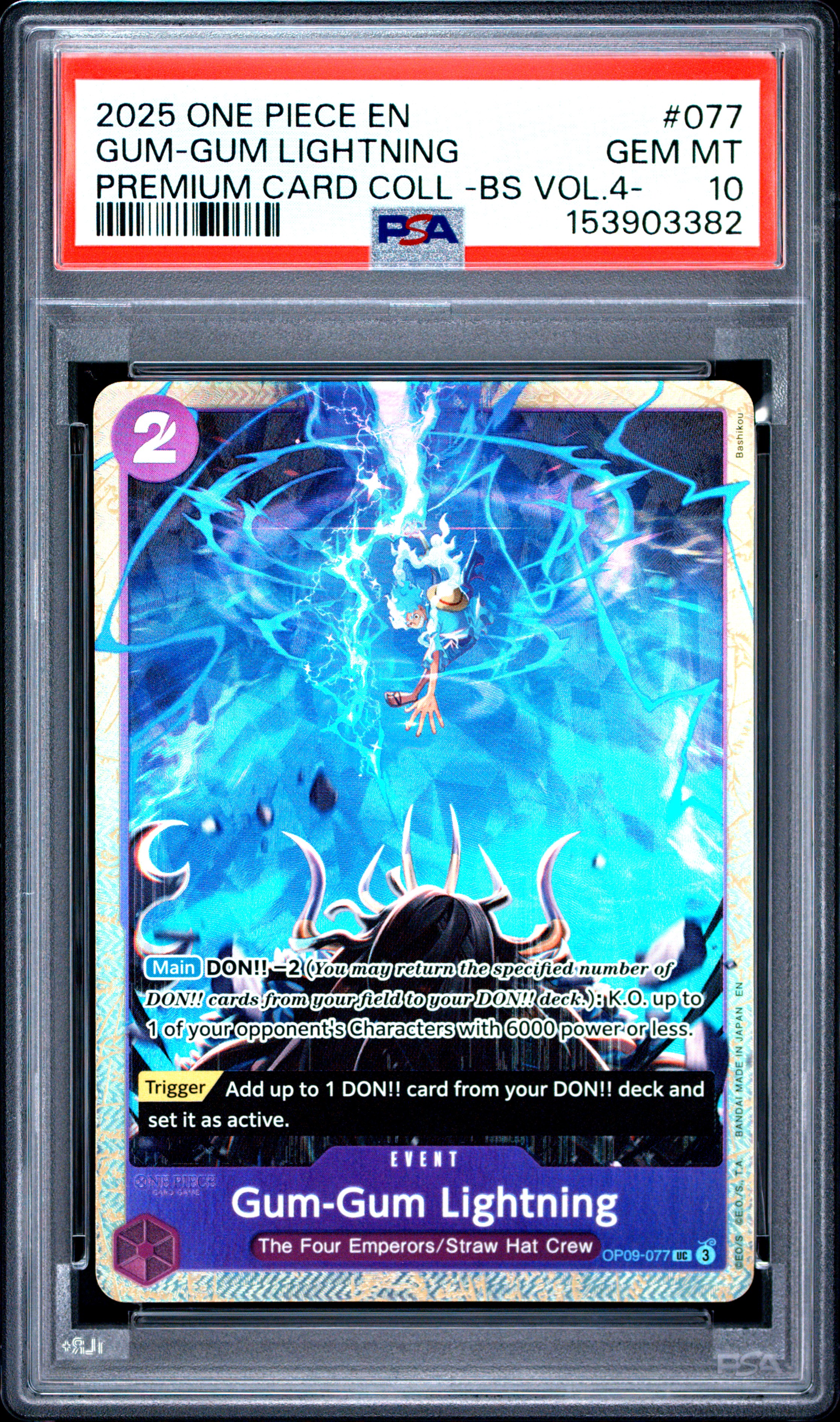 Gum-Gum Lightning card artwork
