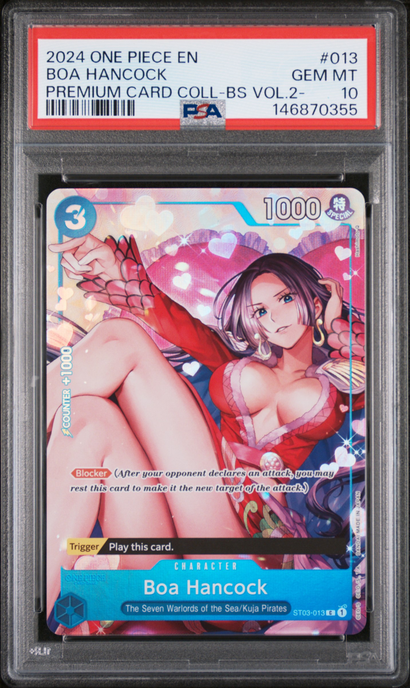 Boa Hancock card artwork