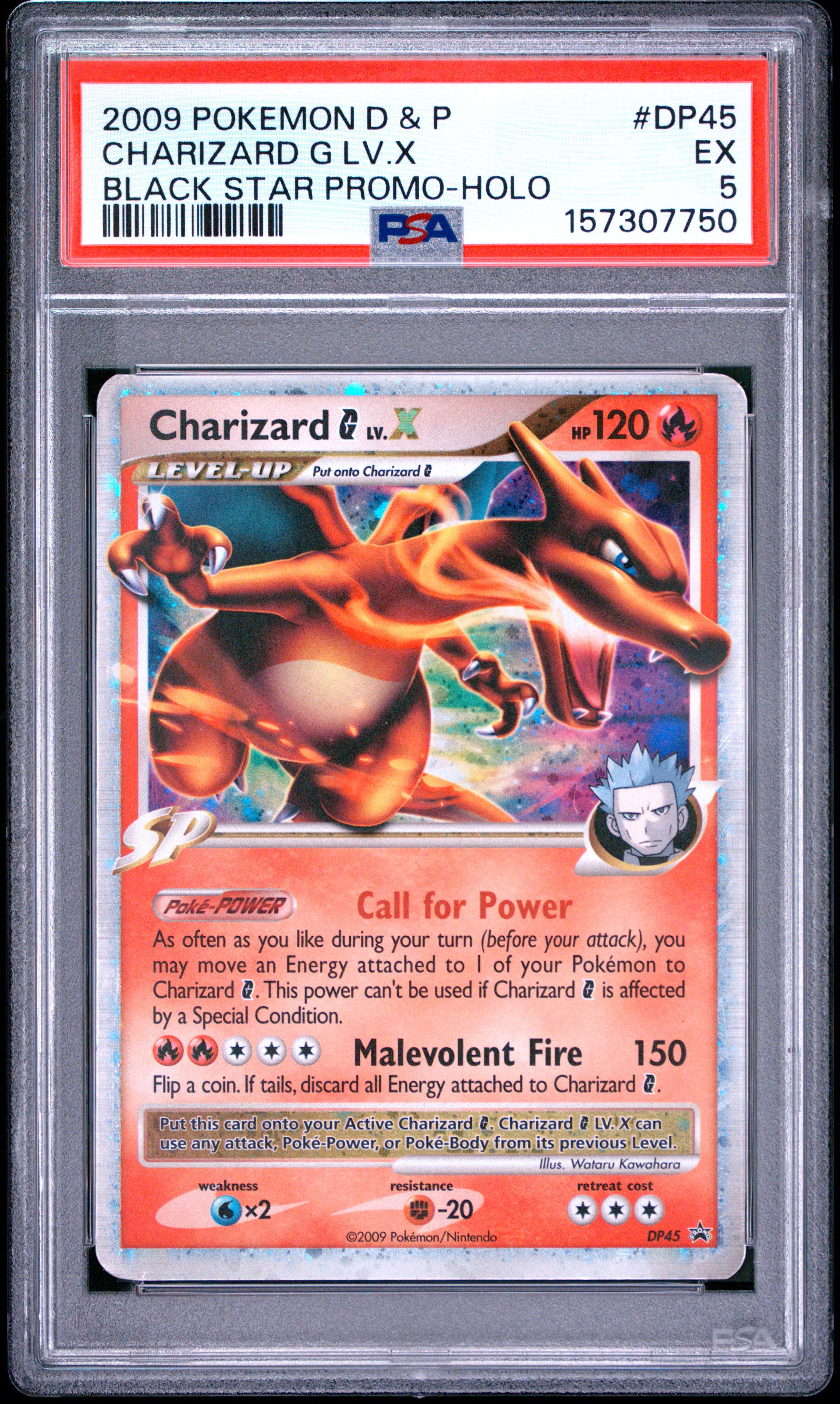Charizard G LV.X card artwork
