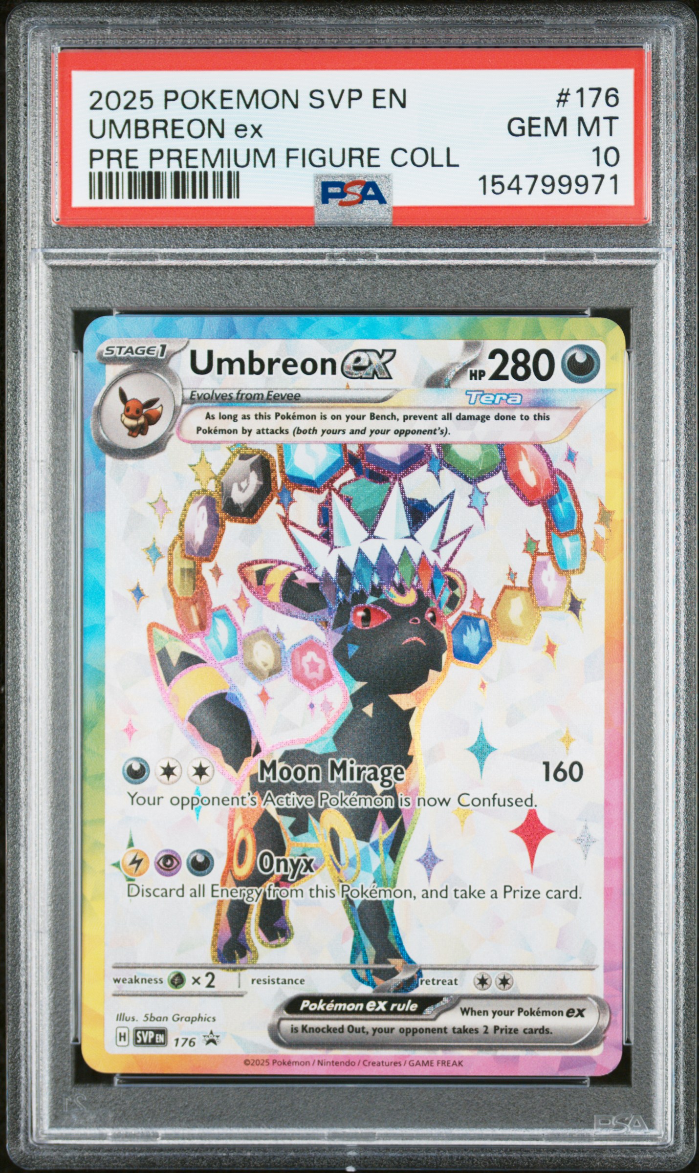 Umbreon EX card artwork