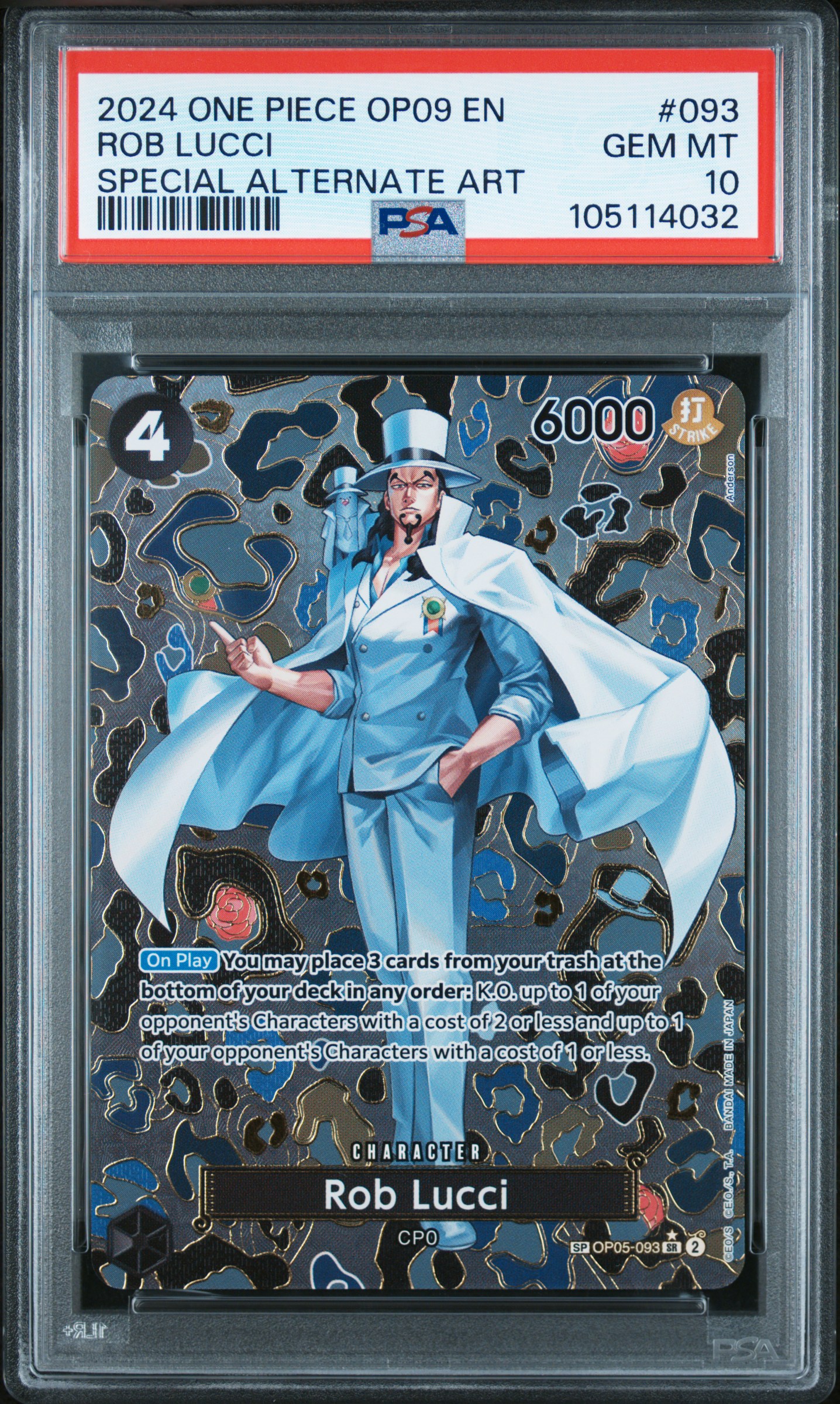 Rob Lucci card artwork