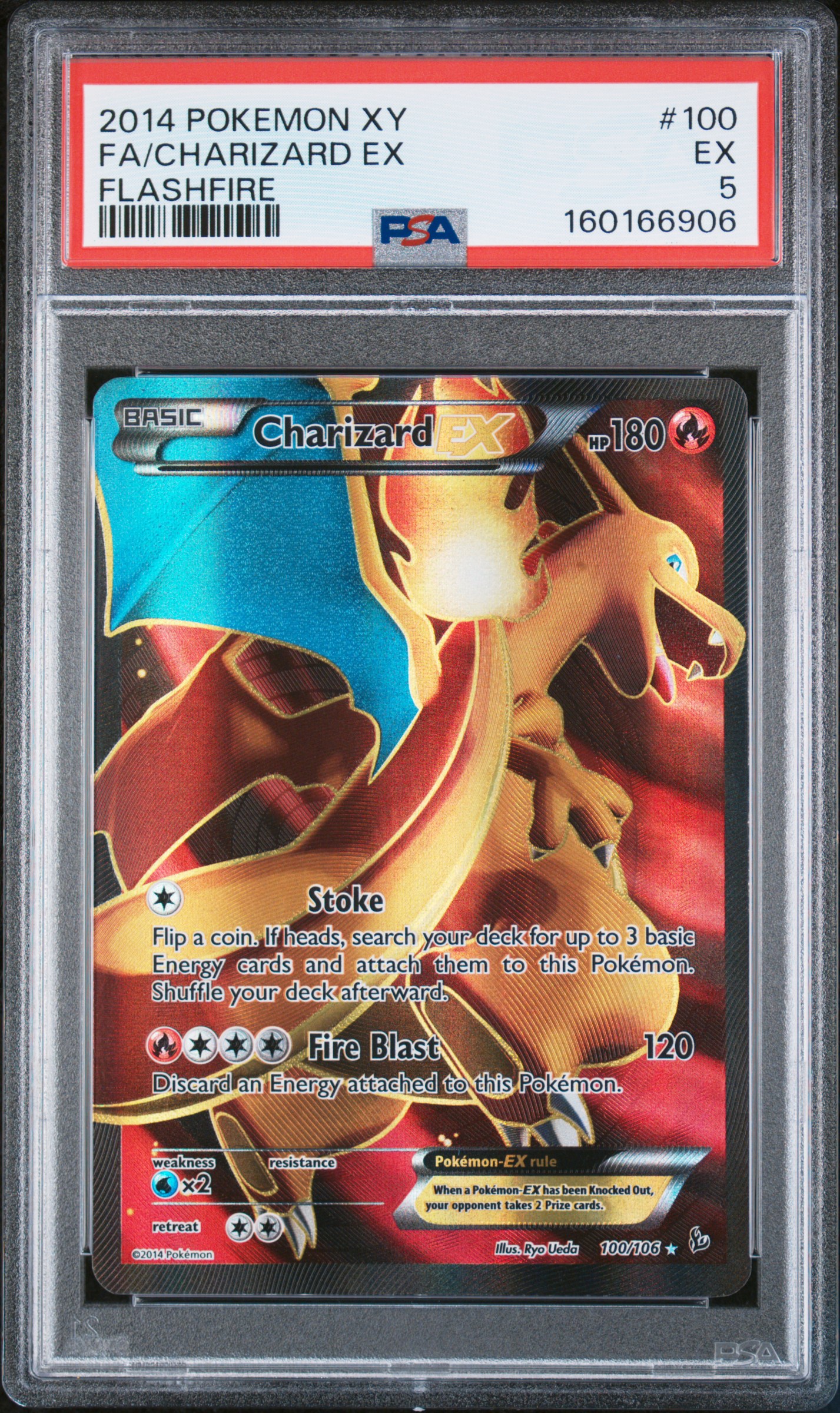 Full Art/Charizard EX card artwork