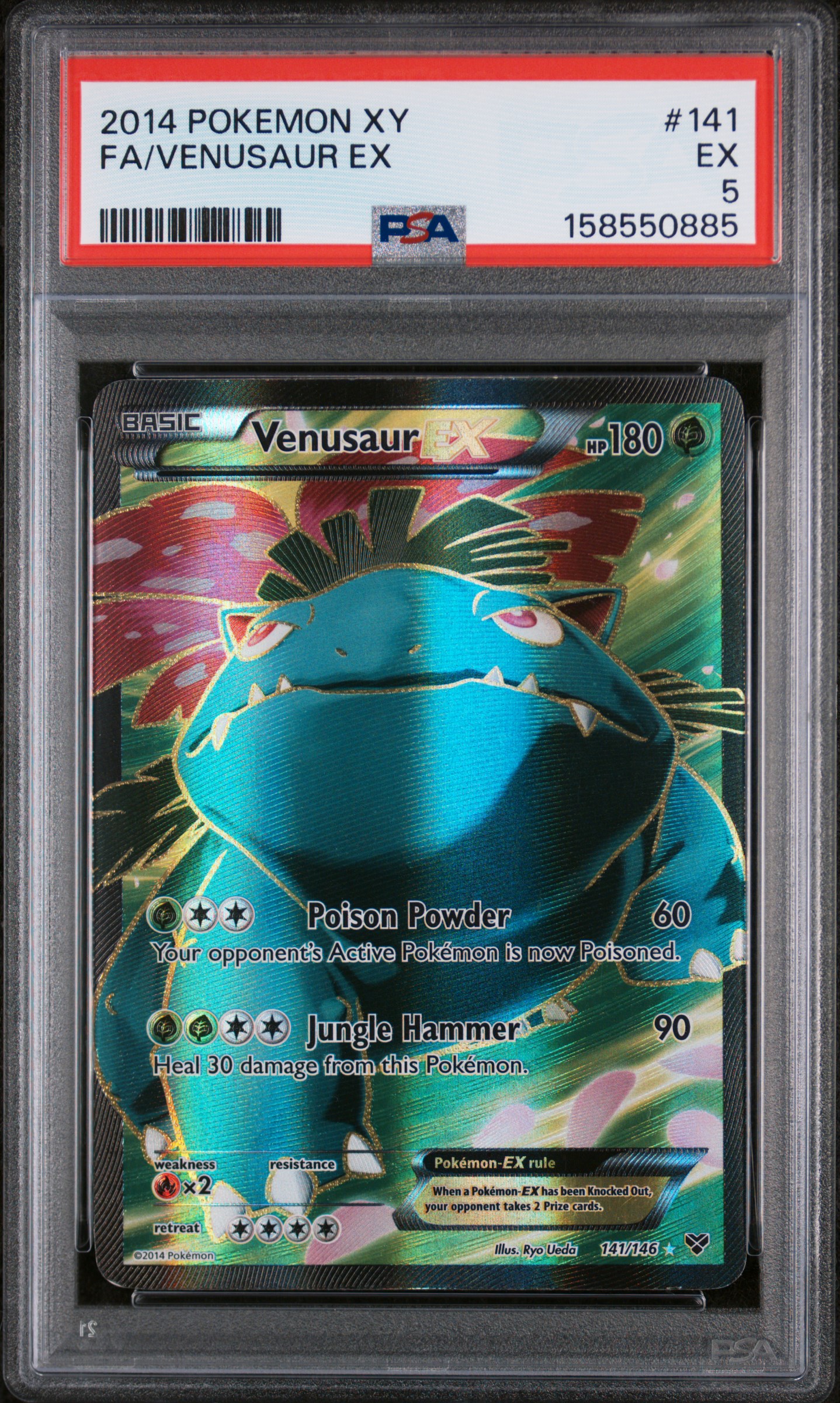 Full Art/Venusaur EX card artwork